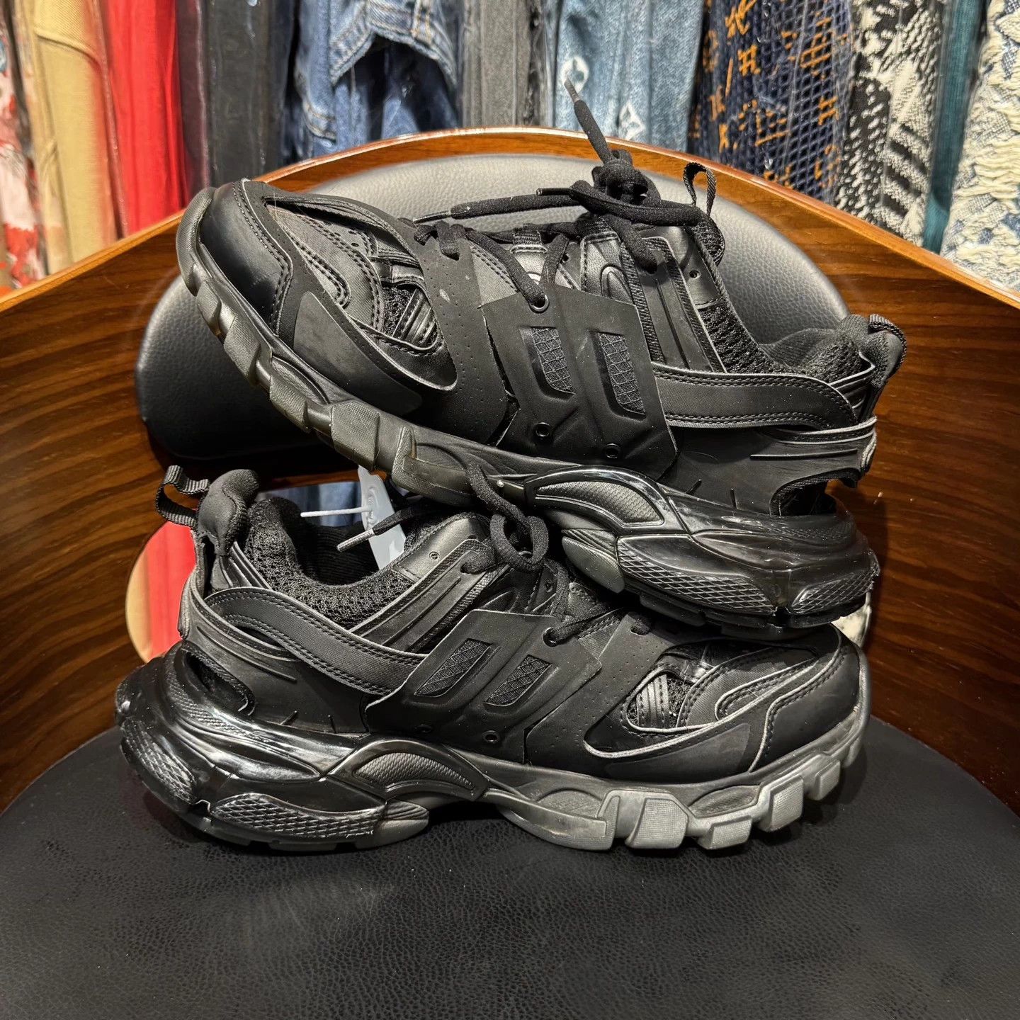 Balenciaga Balenciaga Track Black 37 Mint Original Box Size US 6 / IT 36 - 7 Thumbnail