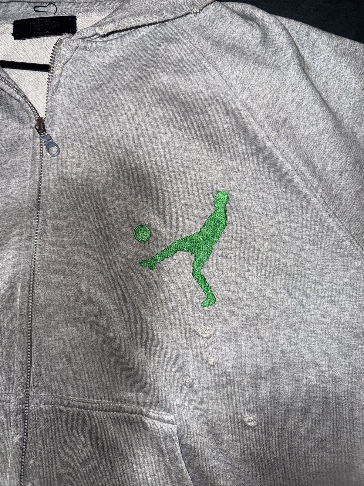 HMDD HMDD L&F BRASIL ZIP UP (DESTROYED HEATHER) Size US S / EU 44-46 / 1 - 5 Thumbnail