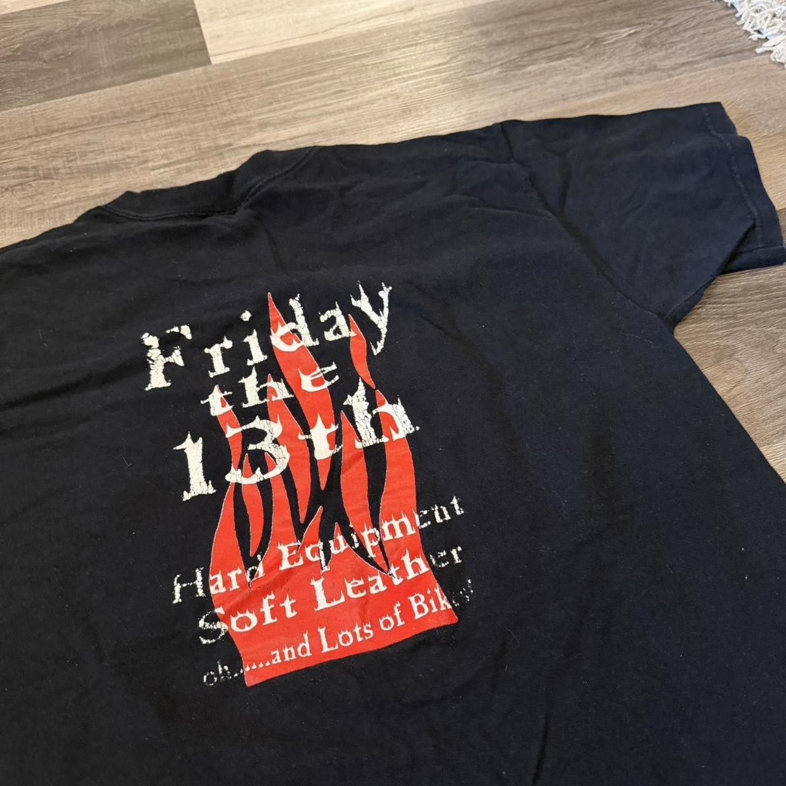 Fruit Of The Loom Vintage ride free friday the 13th port Dover t shirt 00s L Size US L / EU 52-54 / 3 - 7 Thumbnail