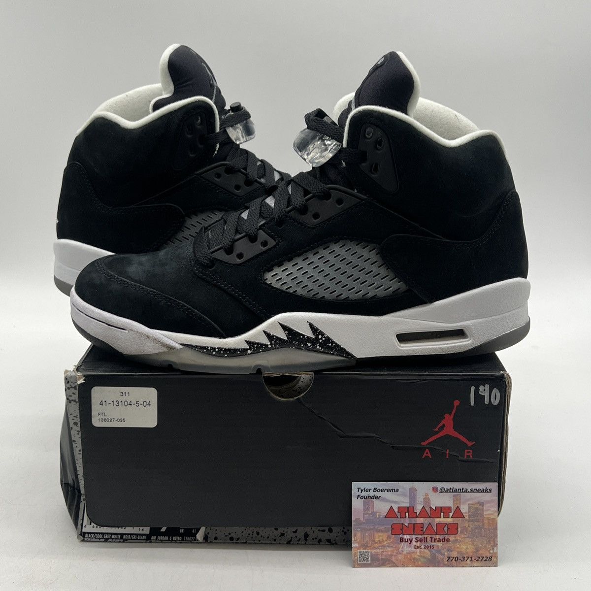 Jordan Brand Air Jordan 5 Oreo Size US 9.5 / EU 42-43 - 1 Thumbnail