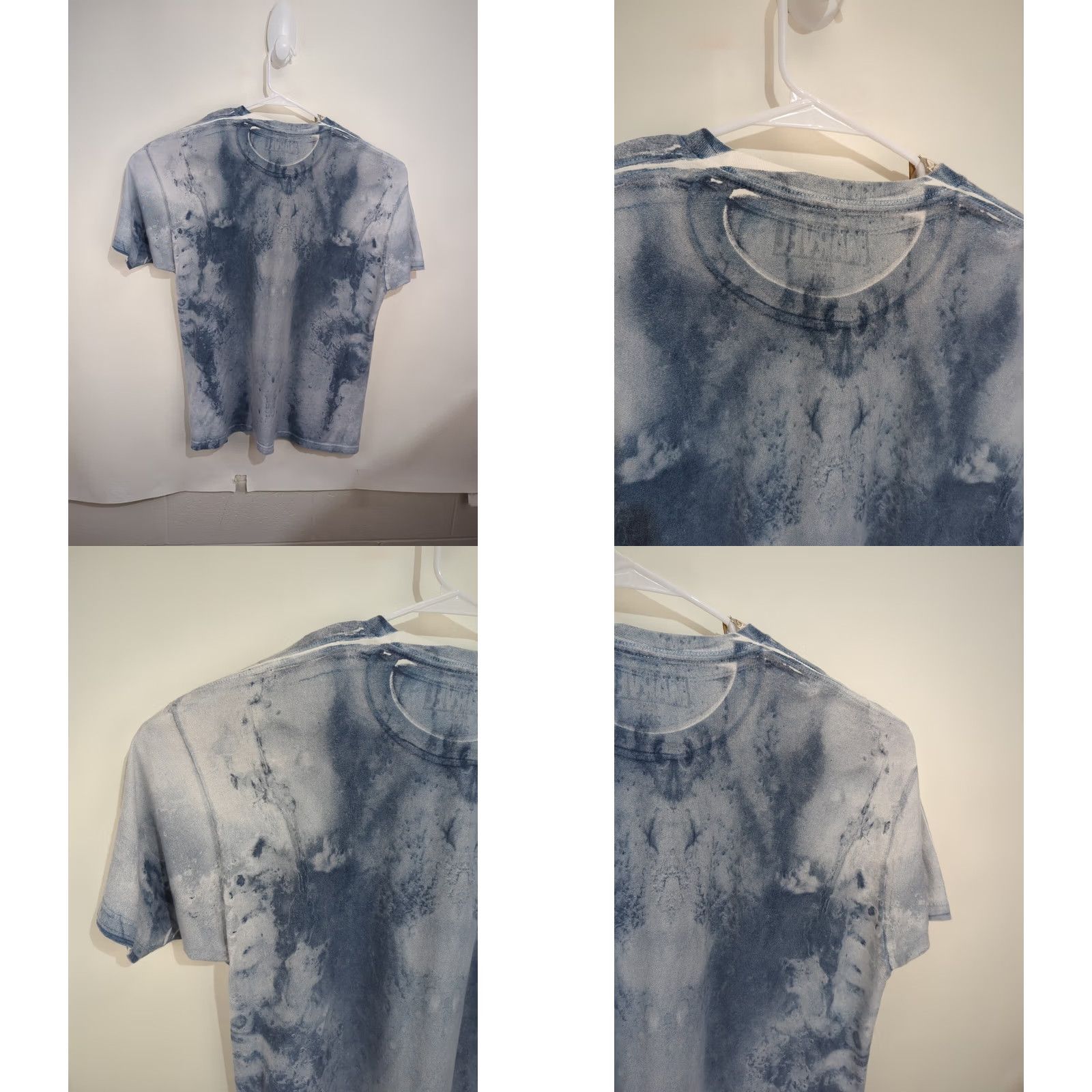 Vintage VINTAGE Marvel Avengers T-Shirt 2XL Blue Tie Dye Iron Man Thor Hulk Profiles Shirt Mens Regular Short Sleeve Graphic Print Marvel Universe Size US XXL / EU 58 / 5 - 8 Thumbnail