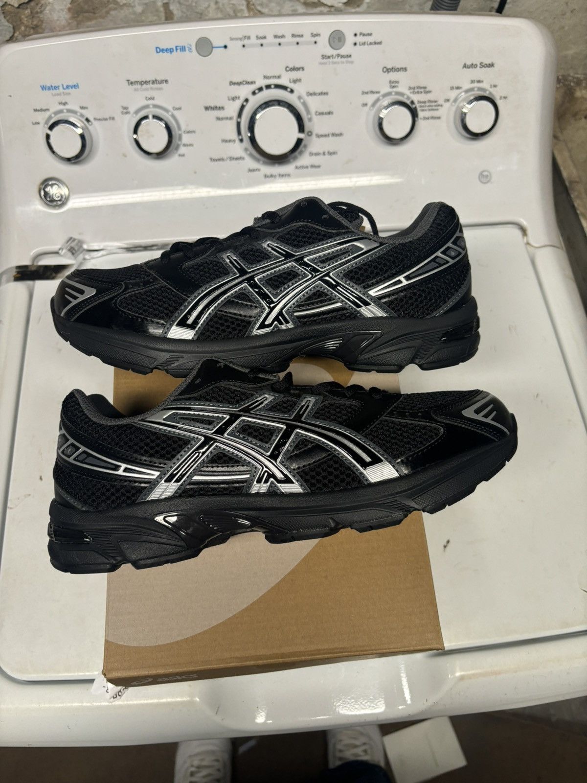 Asics Gel 1130 Black Pure Silver Size 10 | 1201A906-001