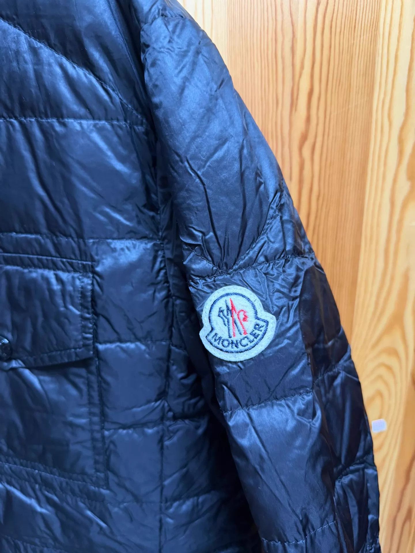 Moncler Moncler Black Puffer Jacket Size 3 Size US L / EU 52-54 / 3 - 3 Thumbnail