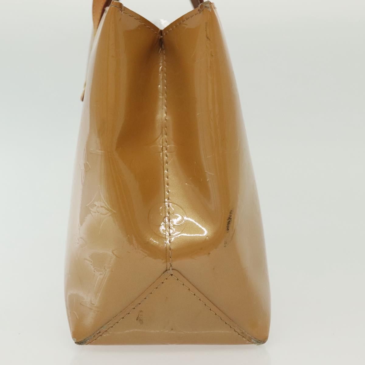 Louis Vuitton LOUIS VUITTON Monogram Vernis Reade PM Hand Bag Noisette Size ONE SIZE - 4 Thumbnail