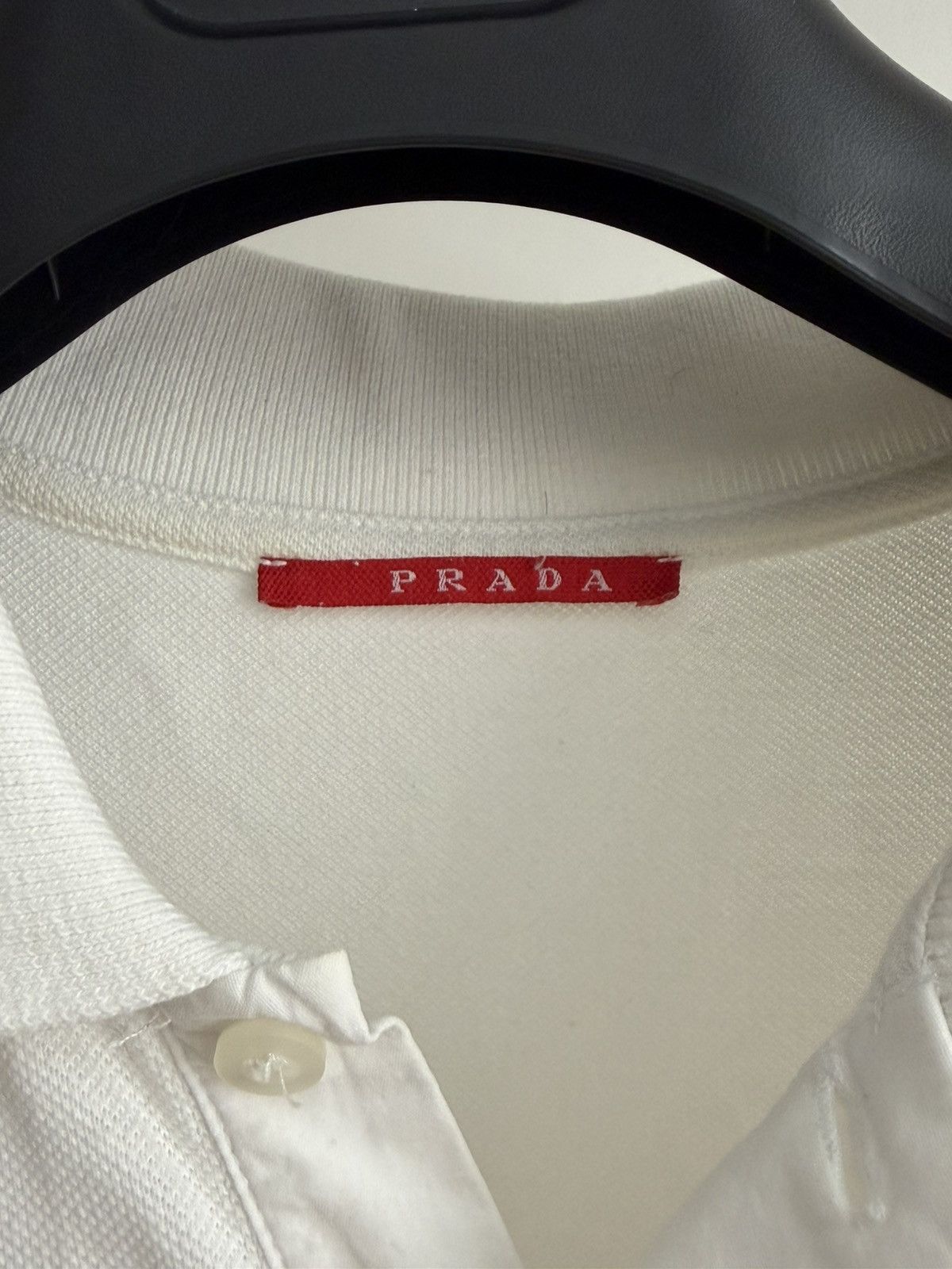 Prada Prada Red Tab Polo Size US S / EU 44-46 / 1 - 6 Thumbnail