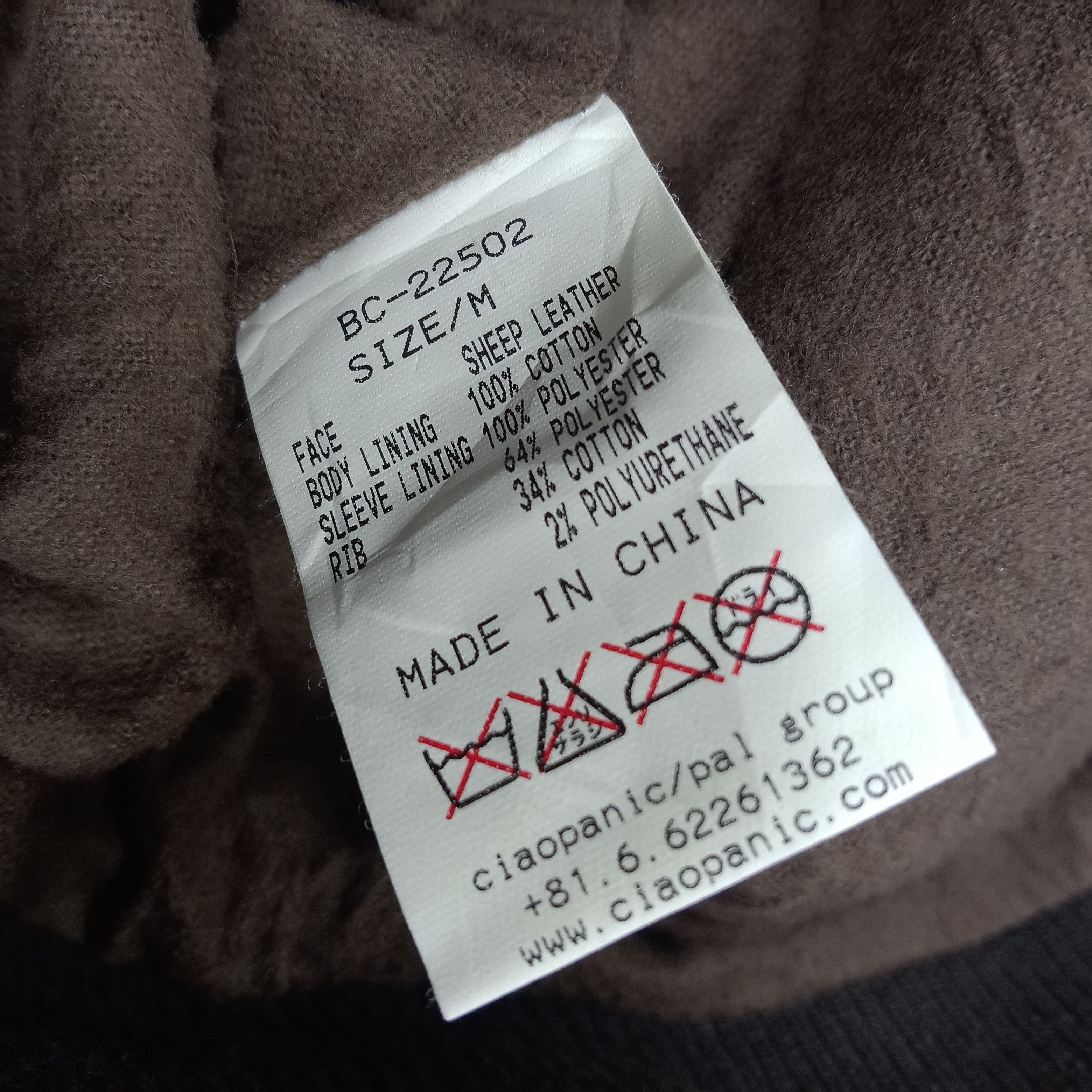 Ciaopanic × Vintage CiaoPanic Leather Jacket With Hoodies Winter Style Size S / US 4 / IT 40 - 10 Thumbnail