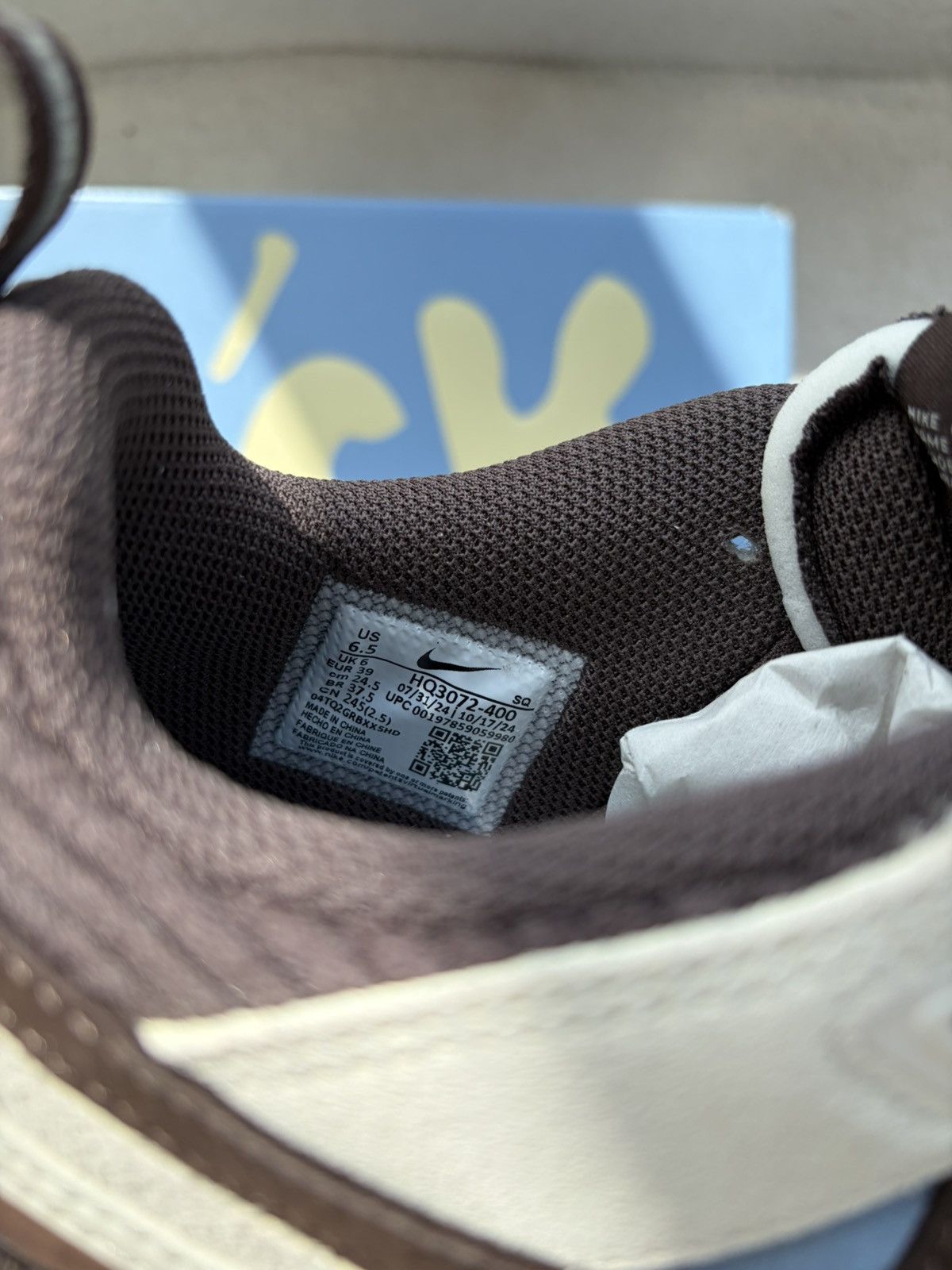 Nike × Travis Scott Nike Zoom Field Jaxx Size US 6.5 / EU 39-40 - 7 Thumbnail