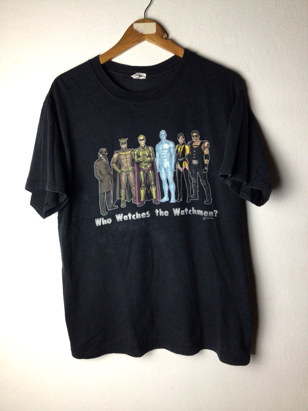 Y2K outlet Vintage Watchmen San Diego Comic Con DC Comics Warner Bros Promo T Shirt Tee