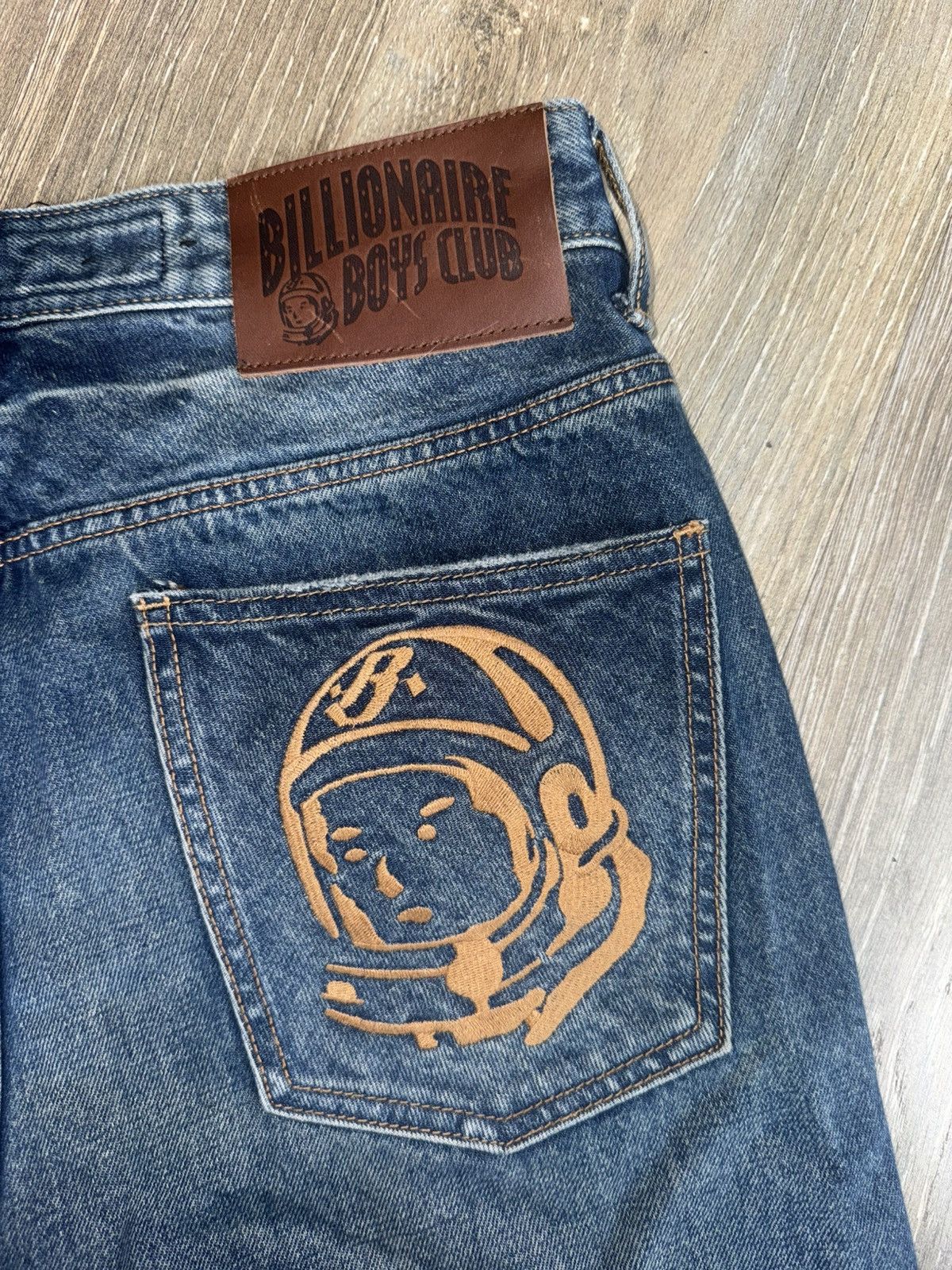 Billionaire Boys Club Billionaire Boys Club BB Distressed Fit Jeans Size US 32 / EU 48 - 7 Thumbnail