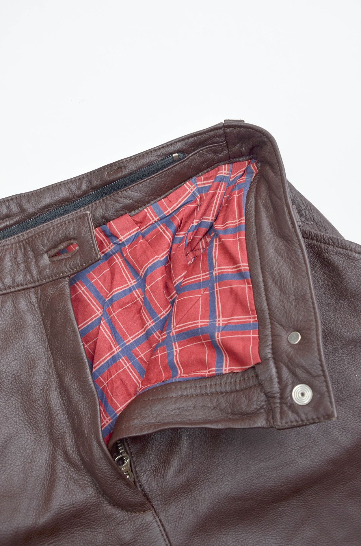 BMW BMW Endeavour Brown Leather Motorcycle Pants - Size M Size 27" / US 4 / IT 40 - 7 Thumbnail