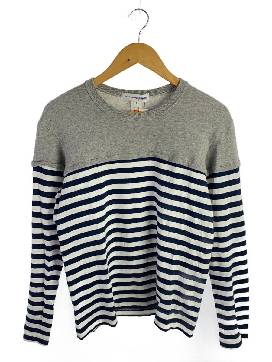 Comme des Garcons SHIRT Reconstructed Striped Long Sleeve Tee Size US S / EU 44-46 / 1 - 1 Thumbnail