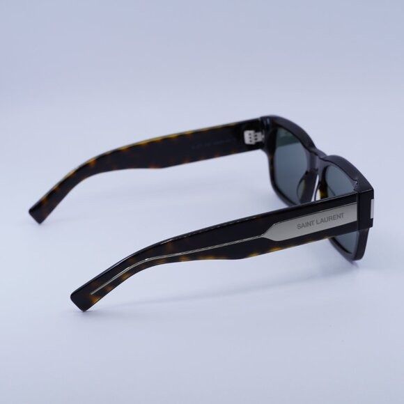 Saint Laurent Paris 🕶️ New Saint Laurent SL617 002 Sunglasses - Dark Havana Size ONE SIZE - 9 Thumbnail