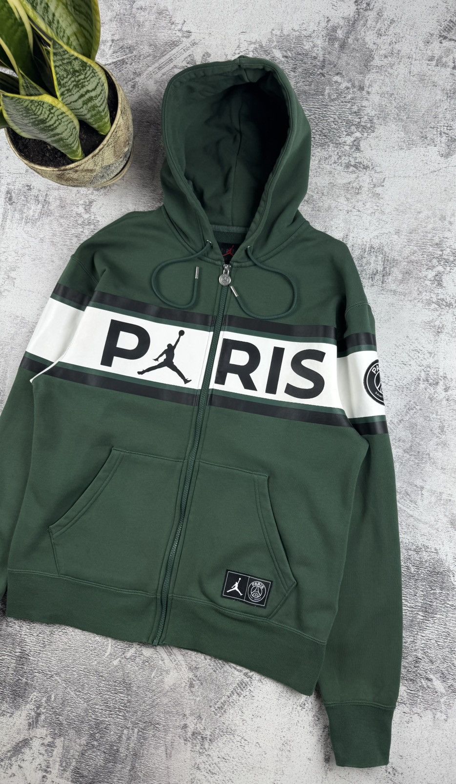 Nike Nike PSG Paris Saint Germain Soccer Zip Hoodie Pullovover Size US M / EU 48-50 / 2 - 3 Thumbnail