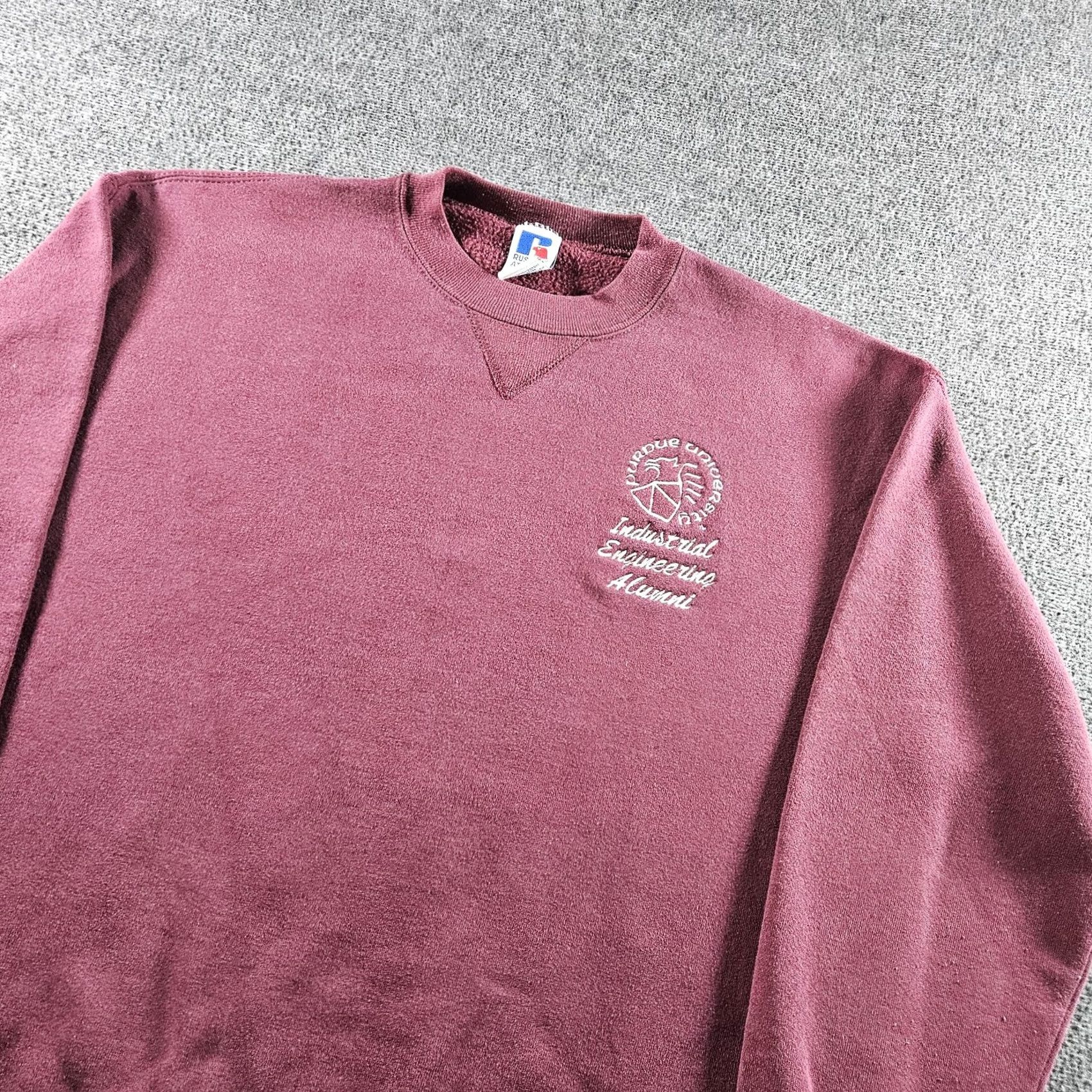 Russell Athletic VINTAGE Russell Athletic Sweatshirt Mens XL Red Purdue Engineering 90s Size US XL / EU 56 / 4 - 2 Thumbnail