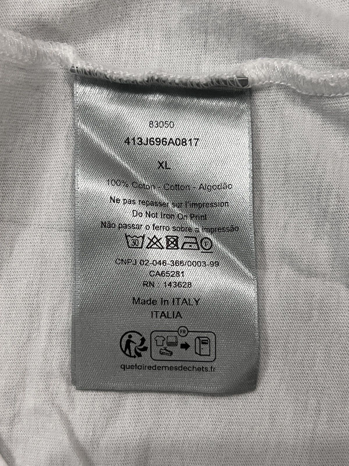 Dior Dior Rainbow Logo T-Shirt Size US XL / EU 56 / 4 - 11 Thumbnail