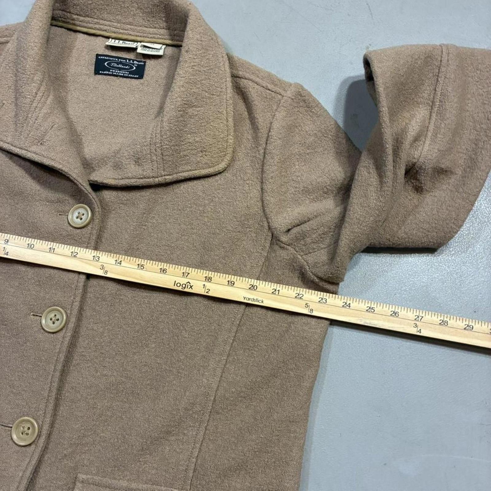 L.L. Bean L.L. Bean Freeport Maine Women’s Wool Plaid Hooded Coat — Size XL / US 12-14 / IT 48-50 - 5 Thumbnail