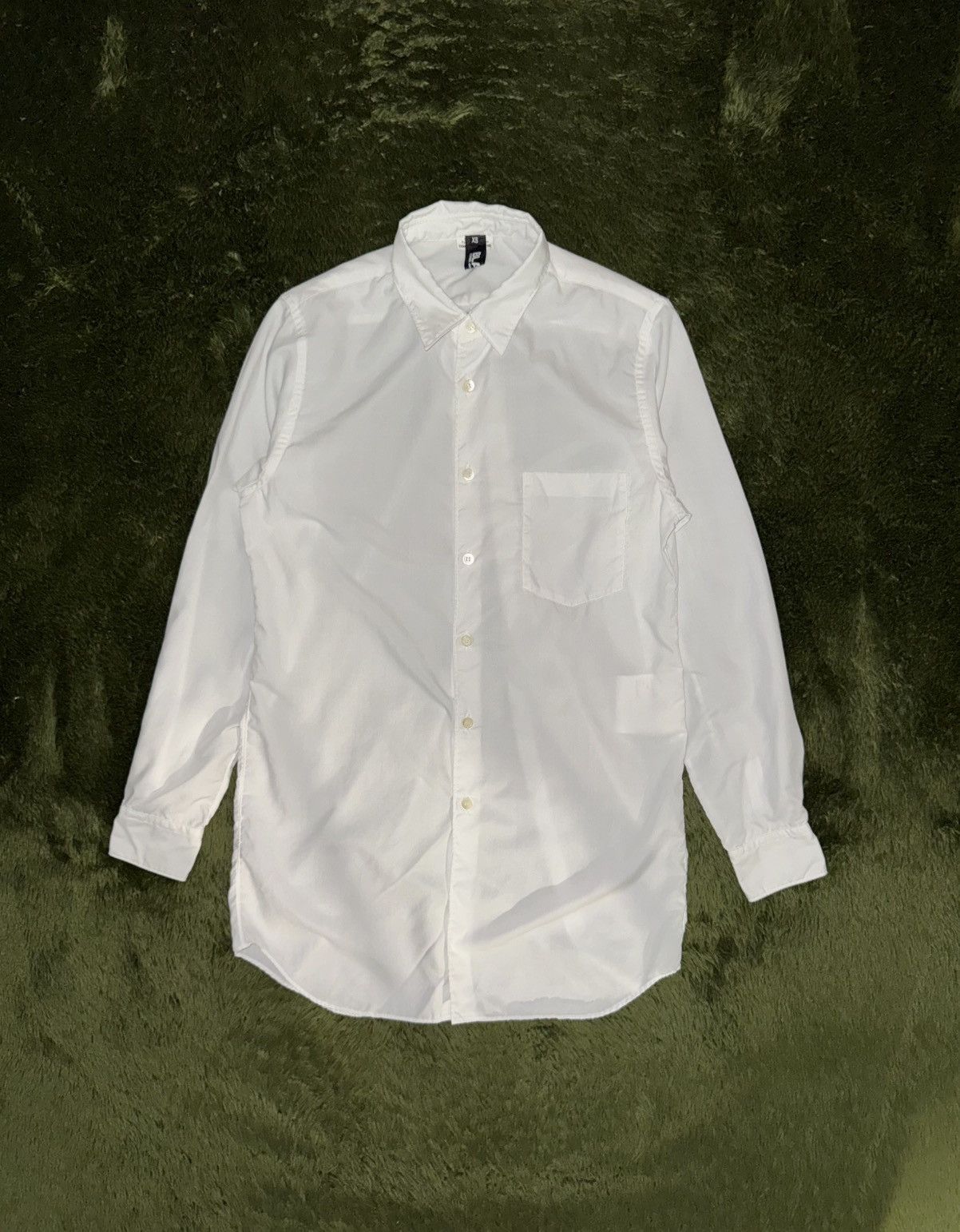 Comme des Garcons Black [XS] Comme des Garçons BLACK 22SS Polyester Long Shirt Size US XS / EU 42 / 0 - 1 Thumbnail