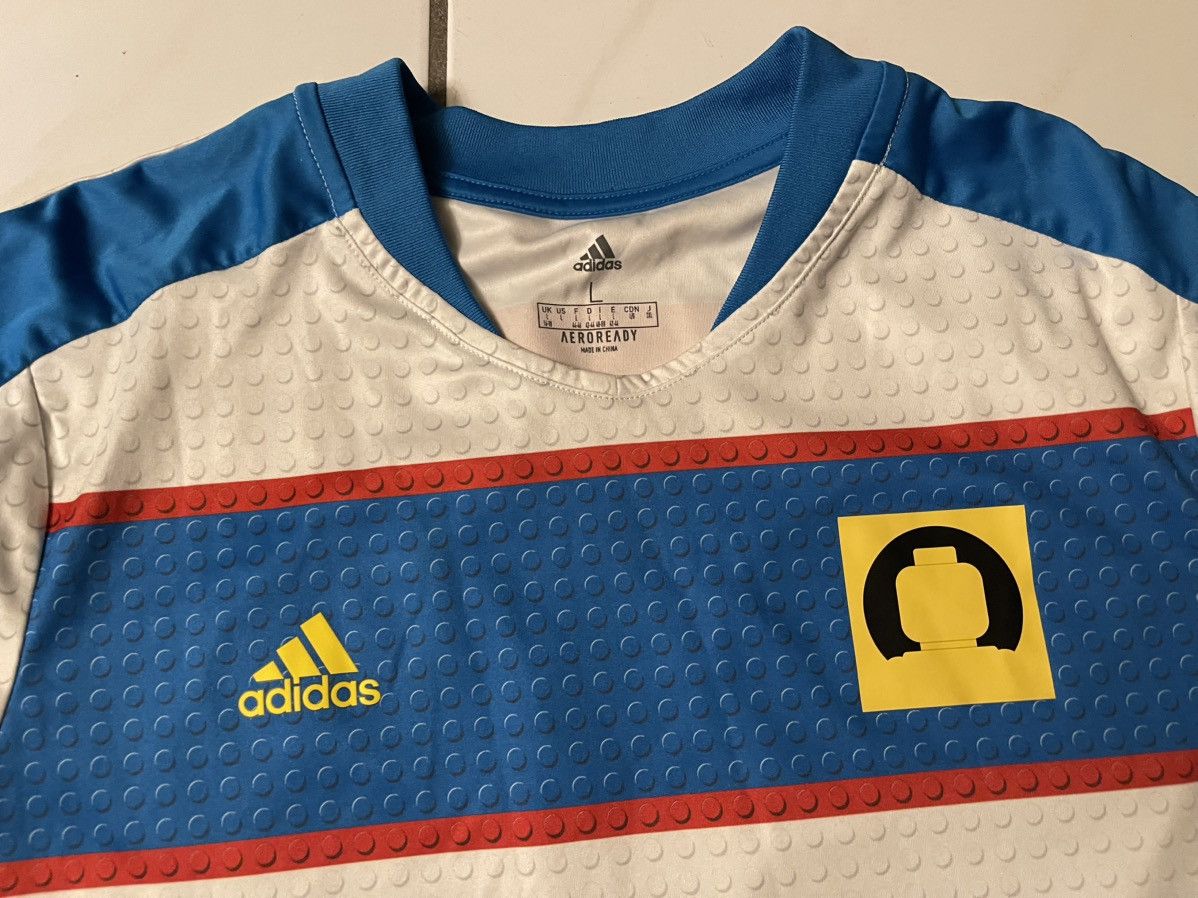 Adidas × LEGO Adidas Lego Men's Tiro Home Jersey Football Shirt Large Size US L / EU 52-54 / 3 - 2 Thumbnail