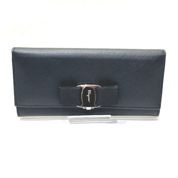 Salvatore Ferragamo Salvatore Ferragamo Salvatore Ferragamo Vara Leather Long Wallet Leather Long Wallet KI-22B559 Size ONE SIZE - 1 Thumbnail