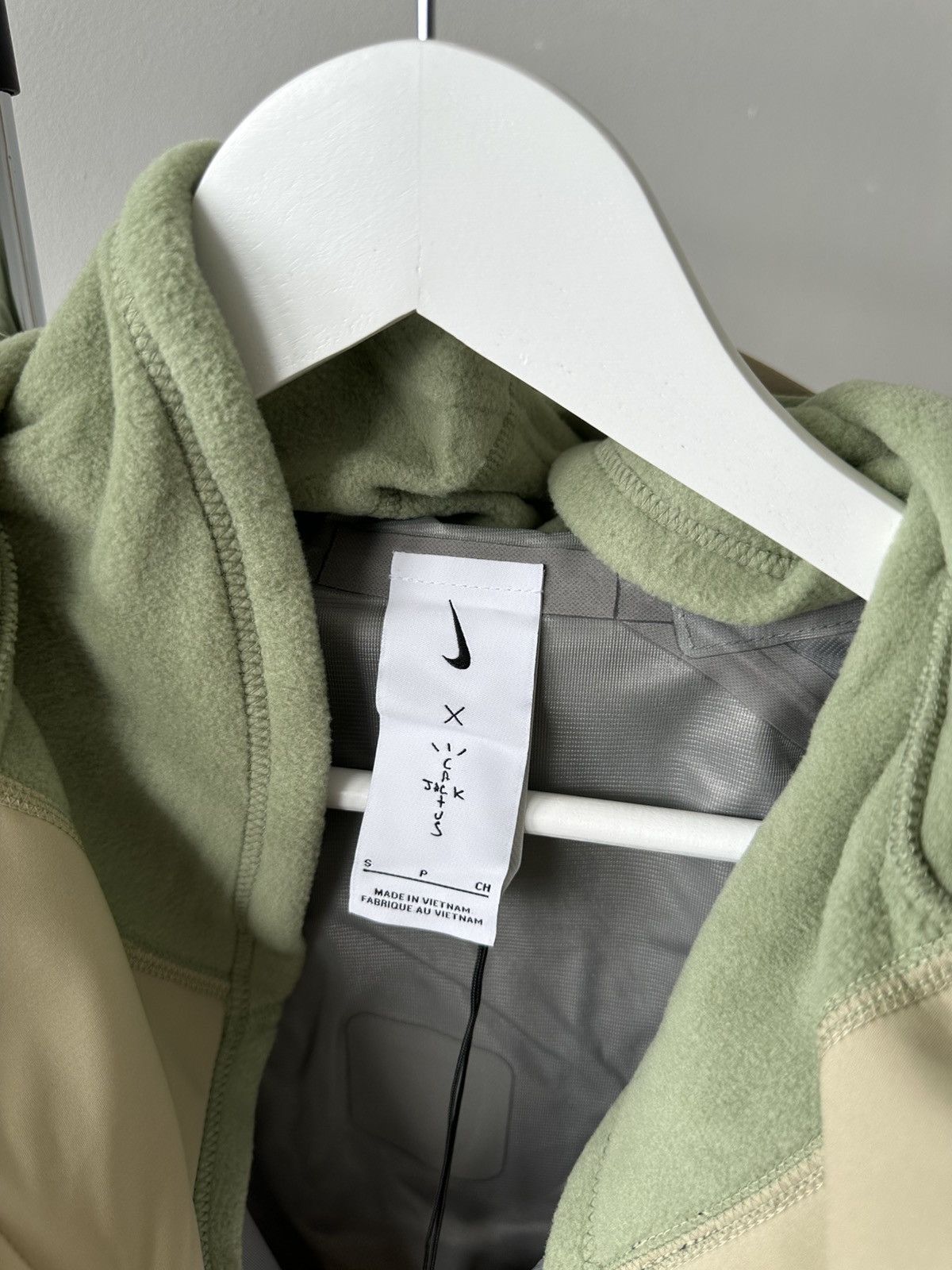 Nike × Travis Scott NWT $400 Nike x Cactus Jack Travis Scott NRG BH Jacket Beige Size US S / EU 44-46 / 1 - 8 Thumbnail