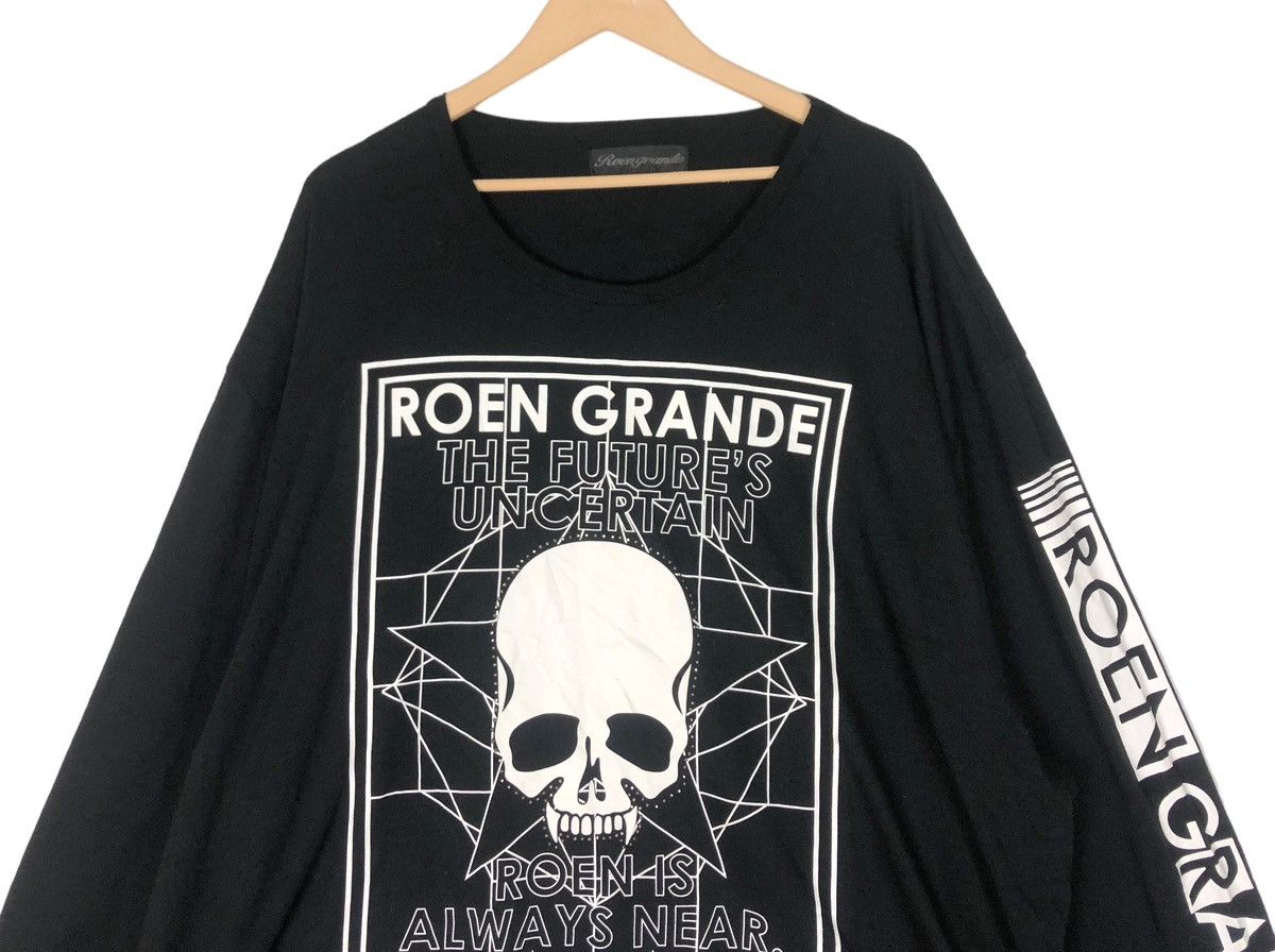 Japanese Brand Oversized Roen Grande Bones Longsleeve T shirt Size US XXL / EU 58 / 5 - 3 Thumbnail