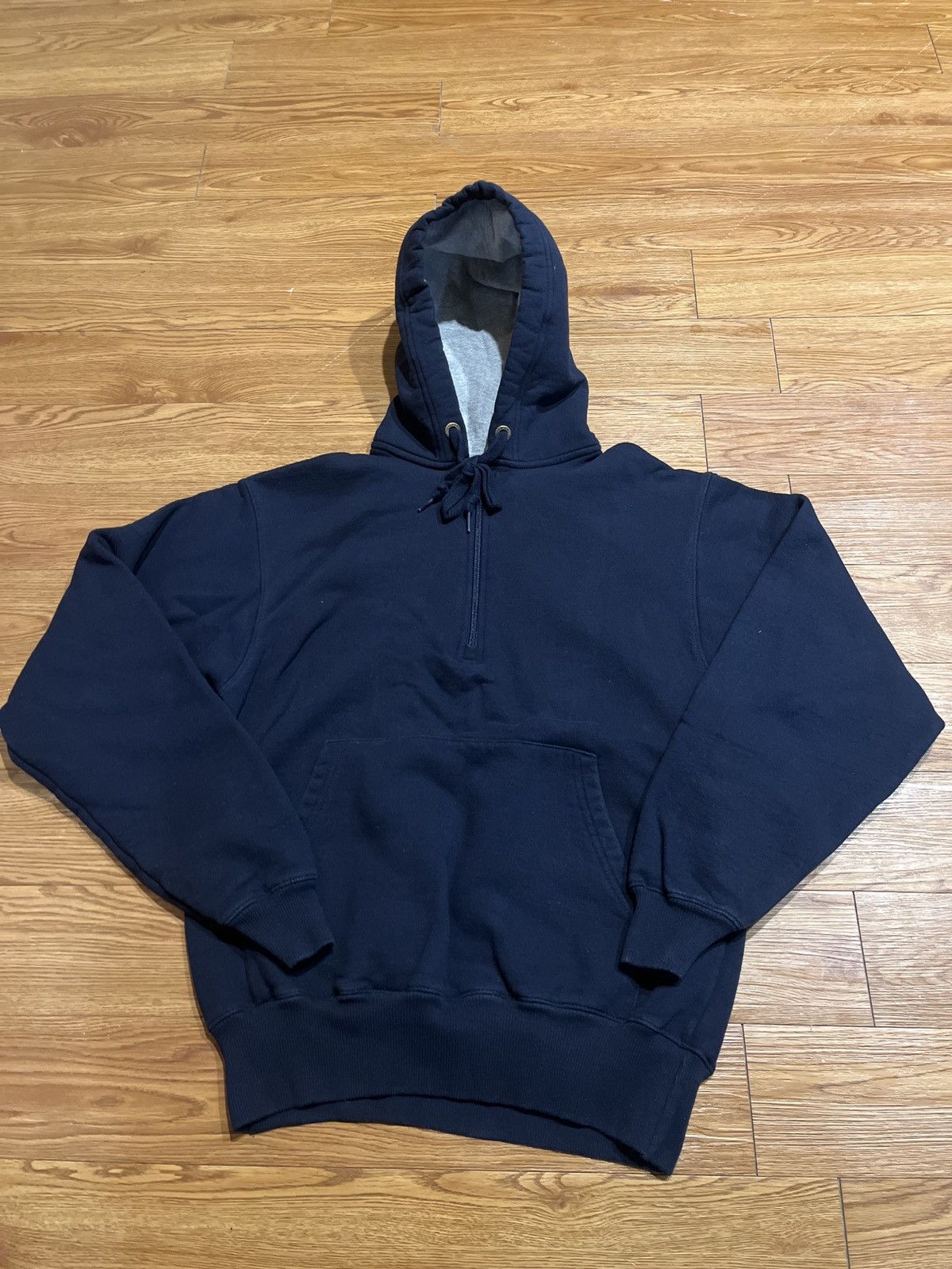 Champion vintage 90’s champion quarter zip baggy and boxy hoodie Size US S / EU 44-46 / 1 - 1 Thumbnail