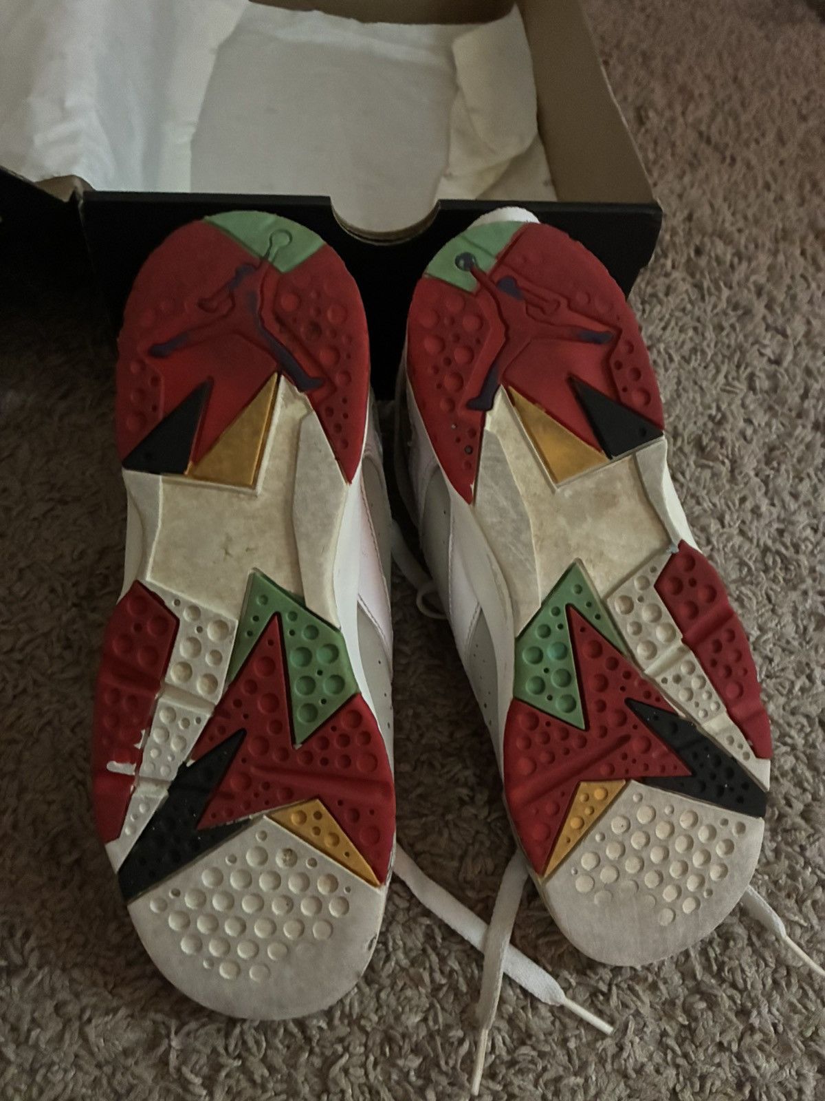 Jordan Brand Air Jordan 7 Retro ‘Hare’ Size US 6 / EU 39 - 5 Thumbnail