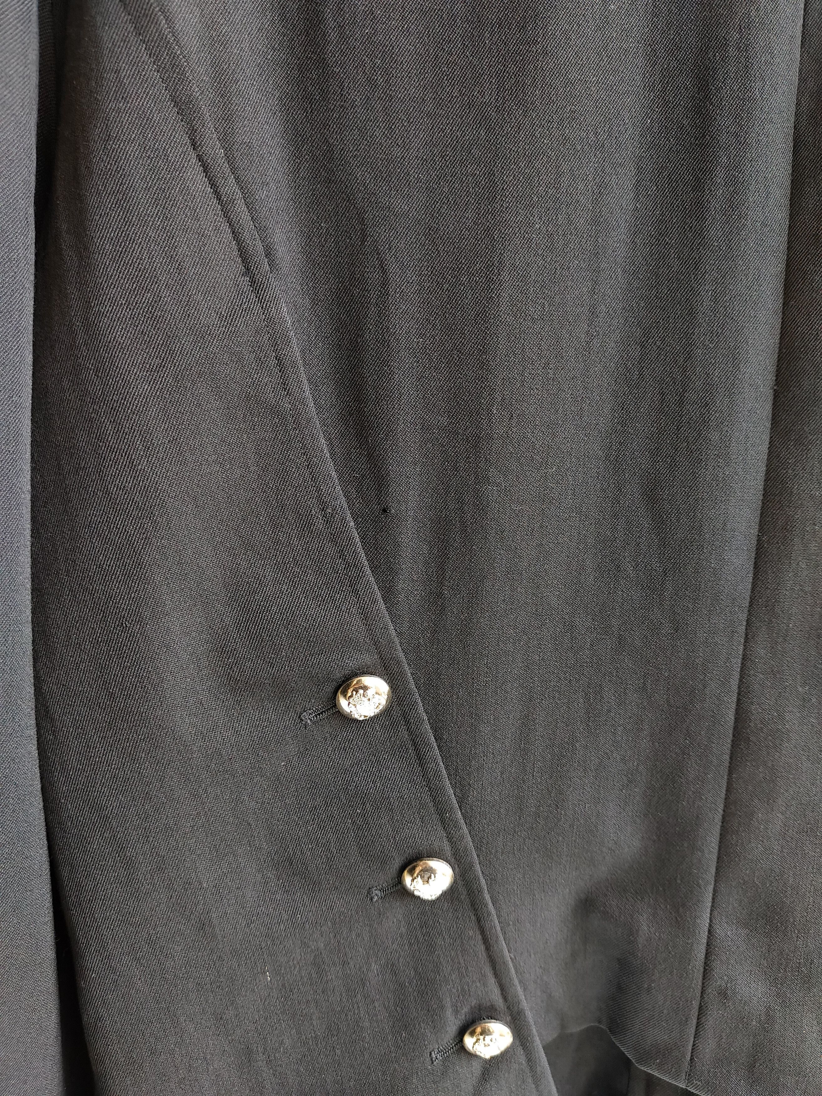 Kansai Yamamoto 80s Kansai- Archive Tailoring Double Breasted Military Blaze Size US M / EU 48-50 / 2 - 4 Thumbnail