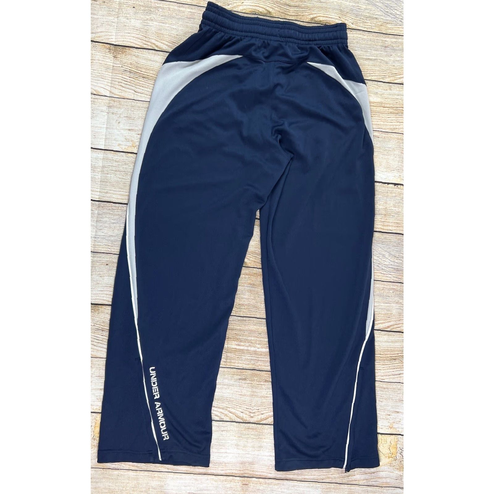 Under Armour Under Armour Sweatpants Blue Athletic Drawstring Pocket Mens Small Size US 29 - 2 Thumbnail