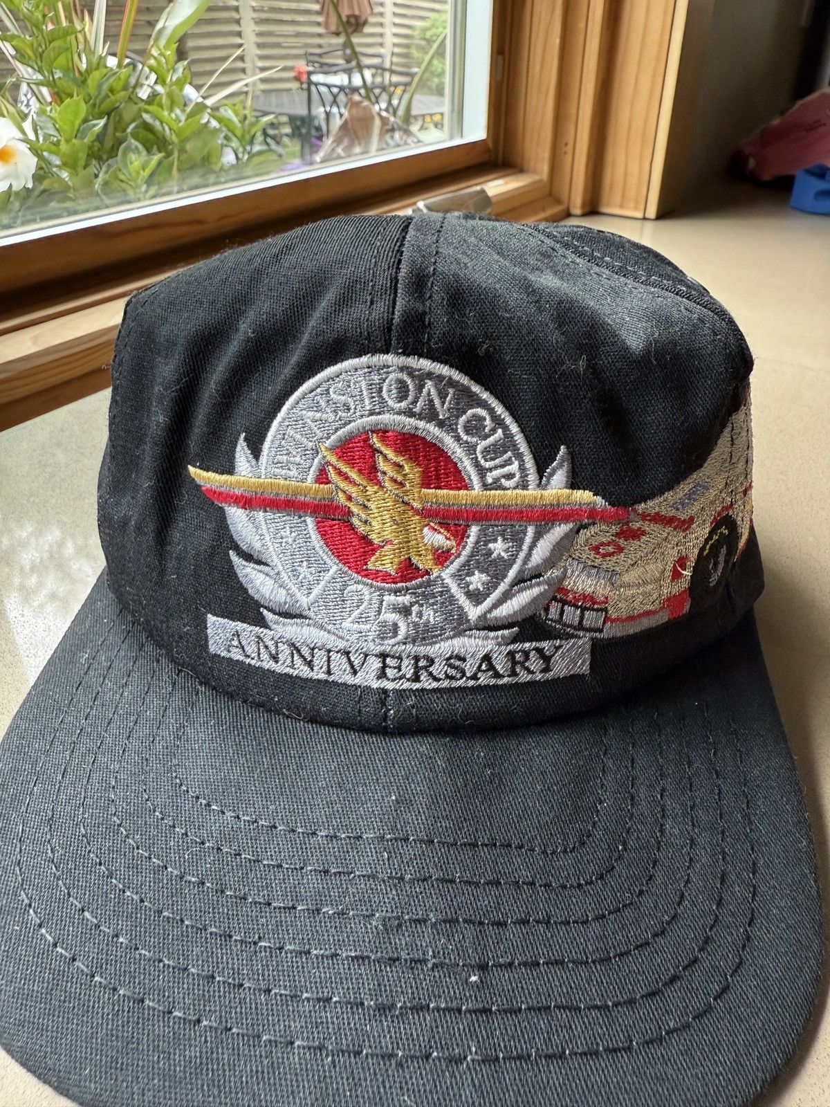 Vintage Vintage 90s Winston Cup Dale Earnhardt Snapback Hat Size ONE SIZE - 2 Thumbnail
