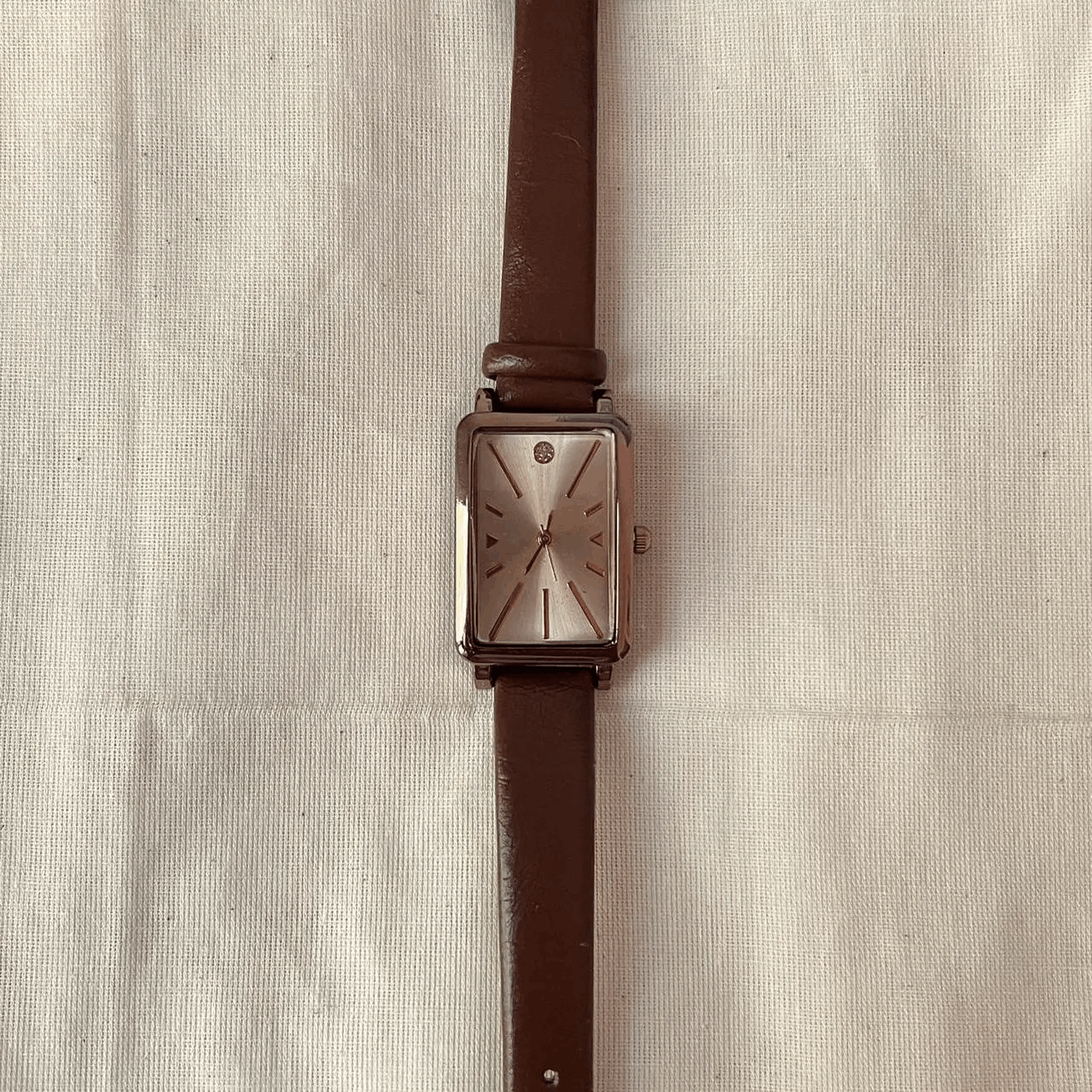 Jewelry brown old money luxury leather watch Size ONE SIZE - 8 Thumbnail