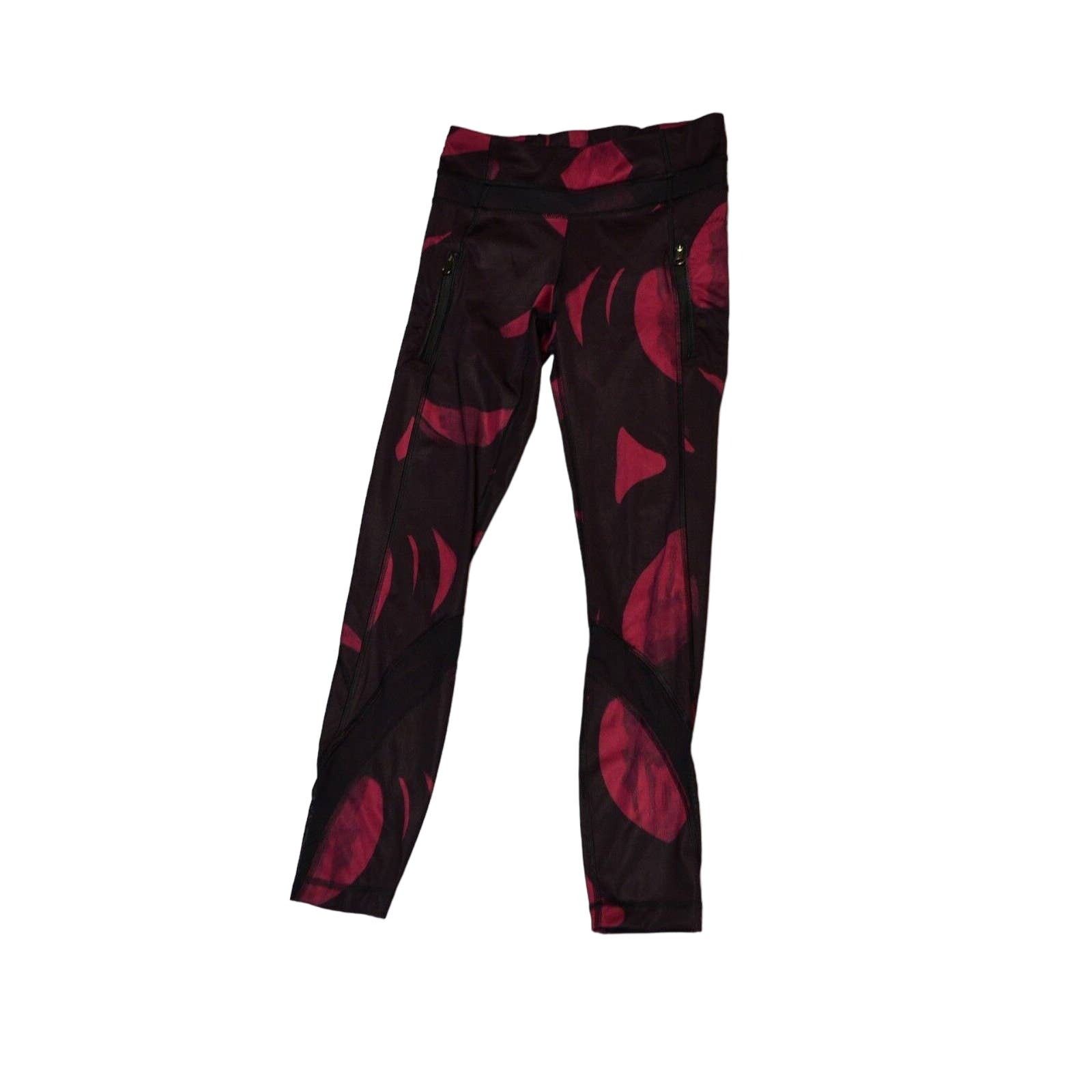 Lululemon LULULEMON Inspire Tight II Burgundy Pockets Yoga Pants Sz 2 Size 26" / US 2 / IT 38 - 3 Thumbnail