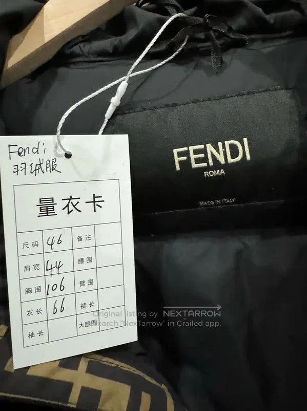 Fendi Fendi Multi-Color Men’s Down Jacket . Size US S / EU 44-46 / 1 - 4 Thumbnail