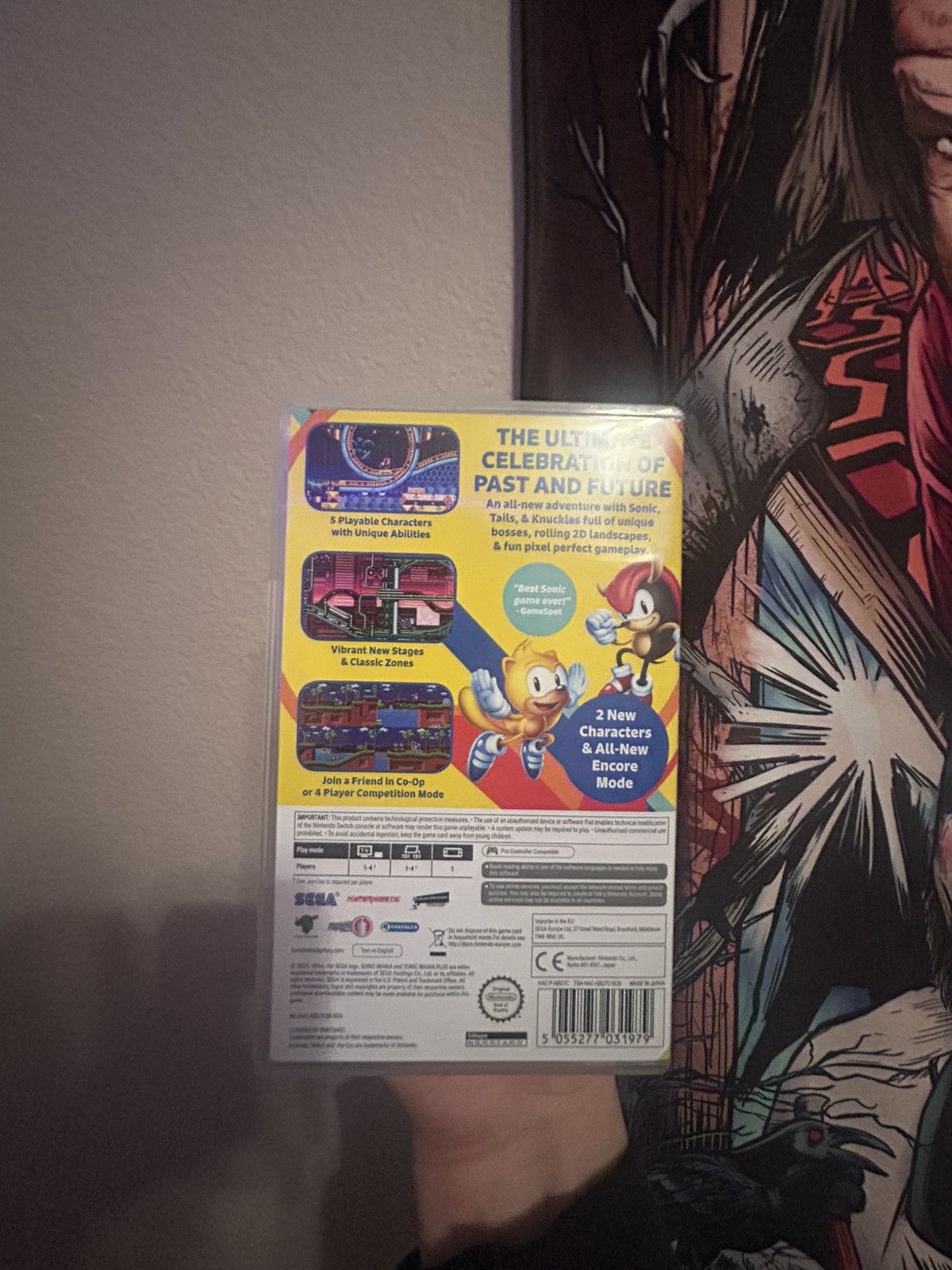 Nintendo CIB Nintendo Switch Sonic Mania Plus PAL Size ONE SIZE - 2 Thumbnail