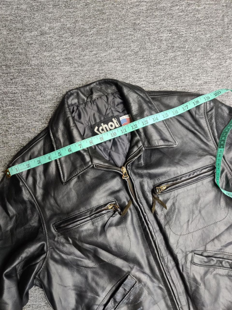 Schott Vintage Schott NYC Leather Jacket Size US M / EU 48-50 / 2 - 22 Thumbnail