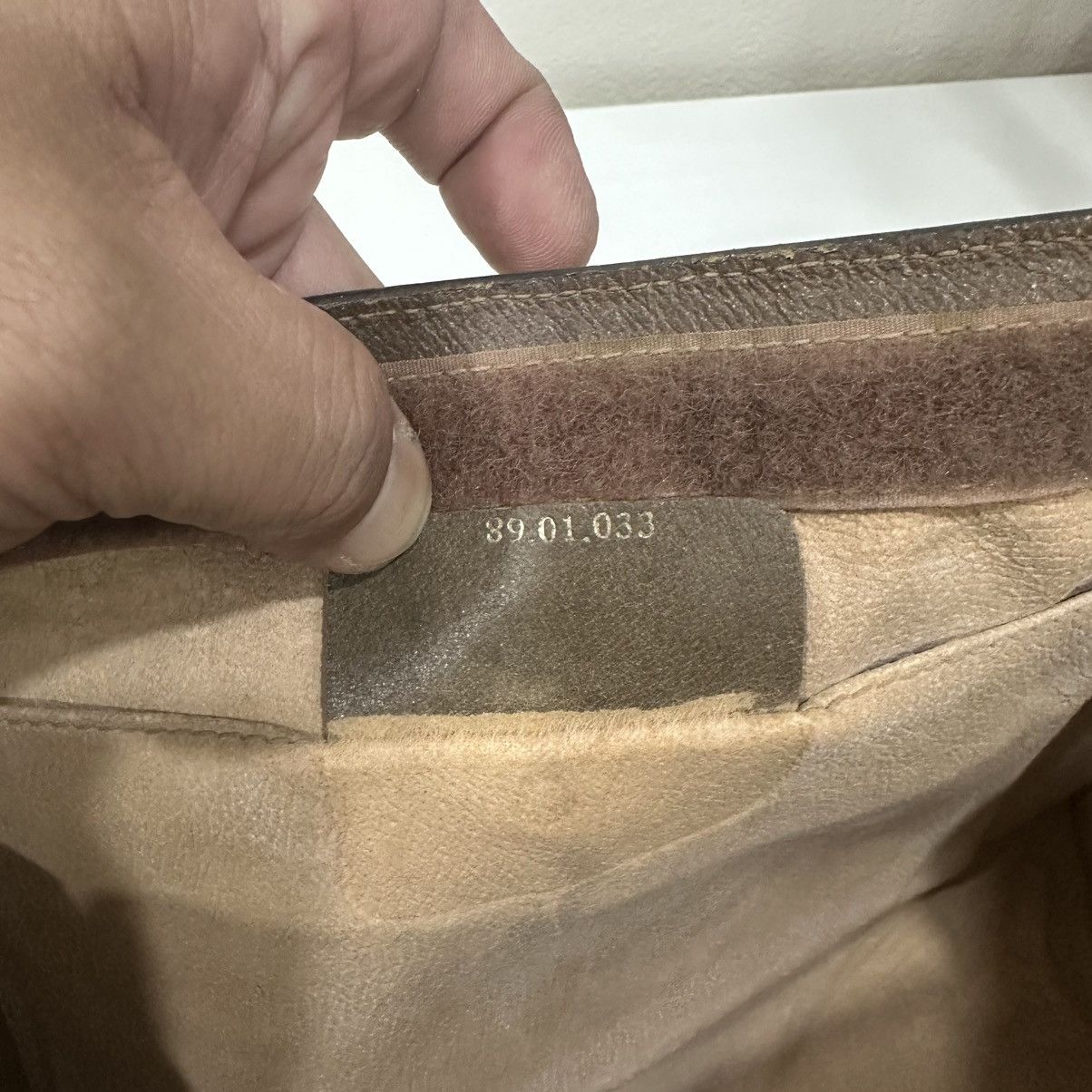 Gucci ‼️YES‼️ VINTAGE GUCCI GG SUPREME WEB POUCH CLUTCH BAG Size ONE SIZE - 10 Thumbnail