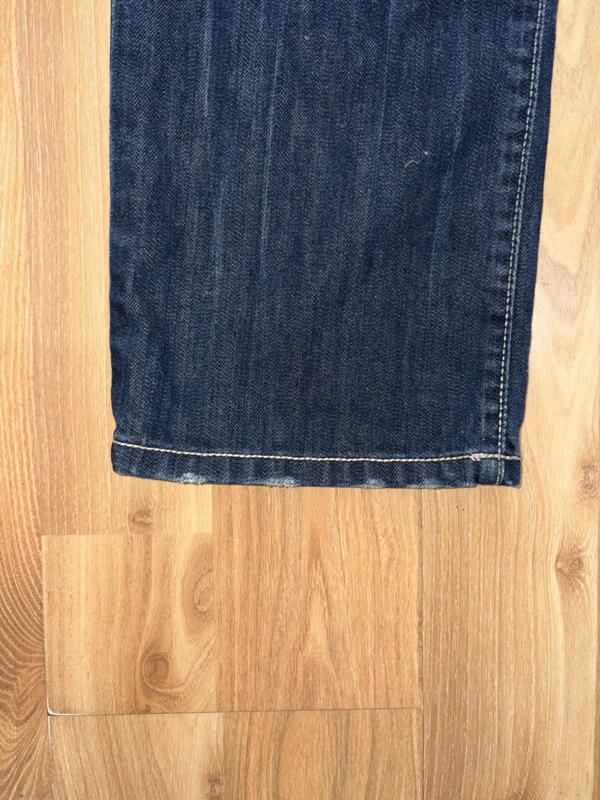 Guess VTG Guess LosAngeles BritRocker Jeans Size 36x34 Distressed Size US 36 / EU 52 - 6 Thumbnail