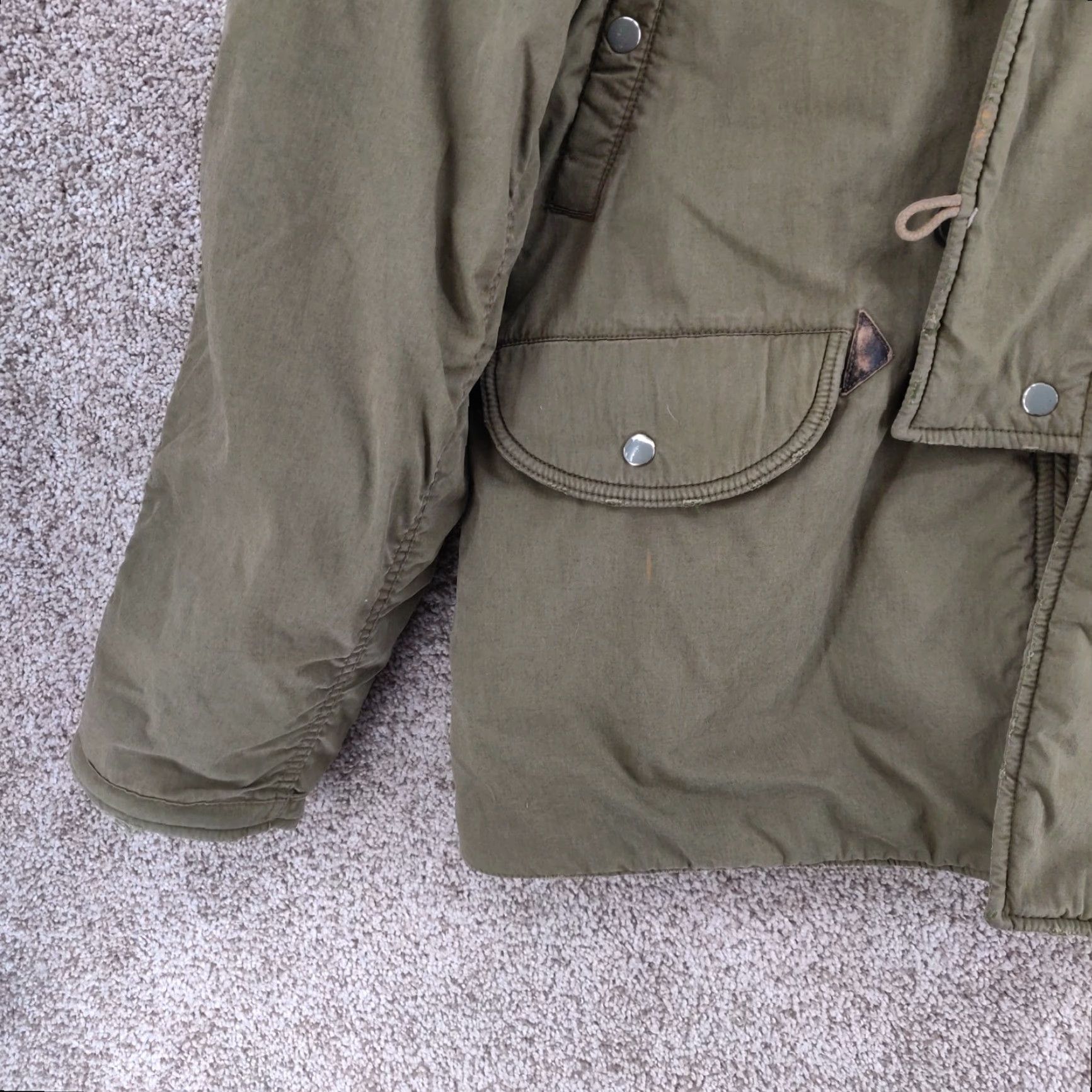 Abercrombie & Fitch VINTAGE Abercrombie & Fitch Parka Jacket Mens L Army Green 90s Fur Hood Mid-Length Jacket Size US L / EU 52-54 / 3 - 3 Thumbnail