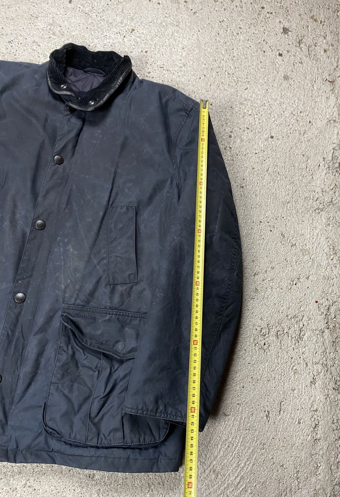 Barbour Barbour trench jacket coat navy waxed Size US XL / EU 56 / 4 - 19 Thumbnail
