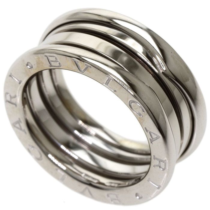 Bvlgari Bvlgari B-zero1 B zero one S #50 ring K18 white gold ladies ...