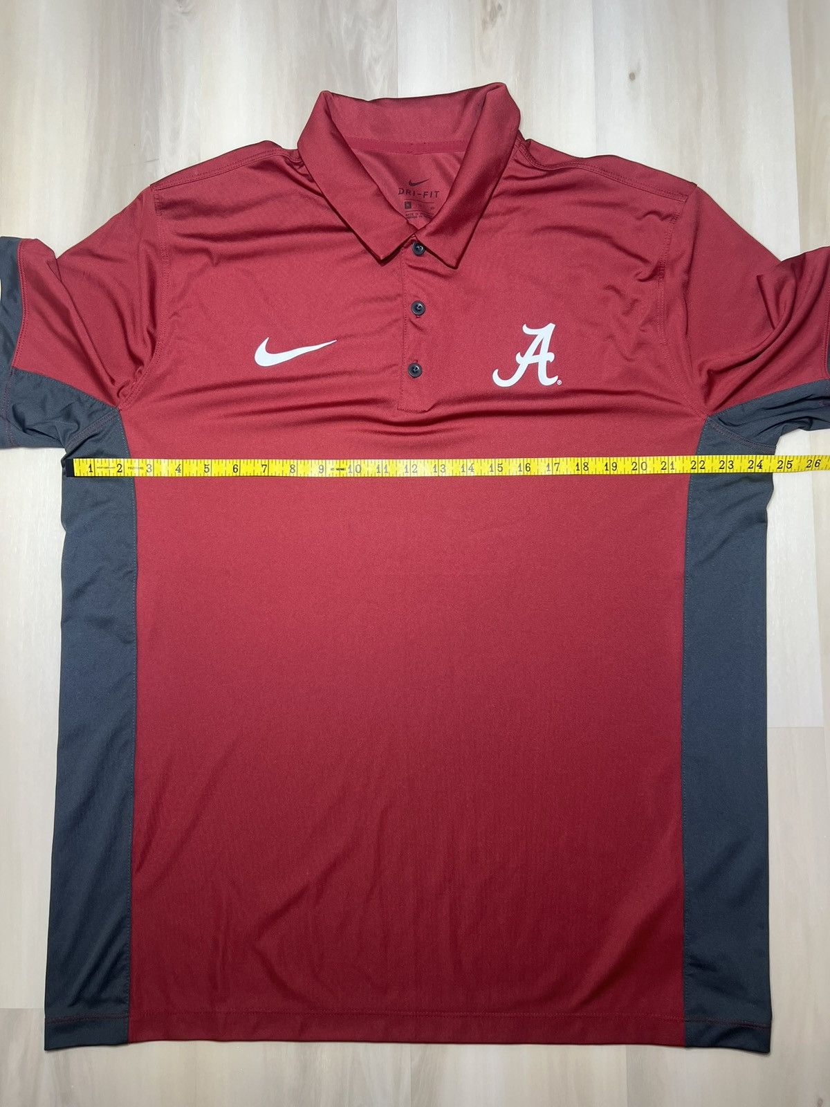 Nike Nike Shirt Men’s Sz XL Red Alabama Crimson Tide Polo Dri-fit Size US XL / EU 56 / 4 - 6 Thumbnail