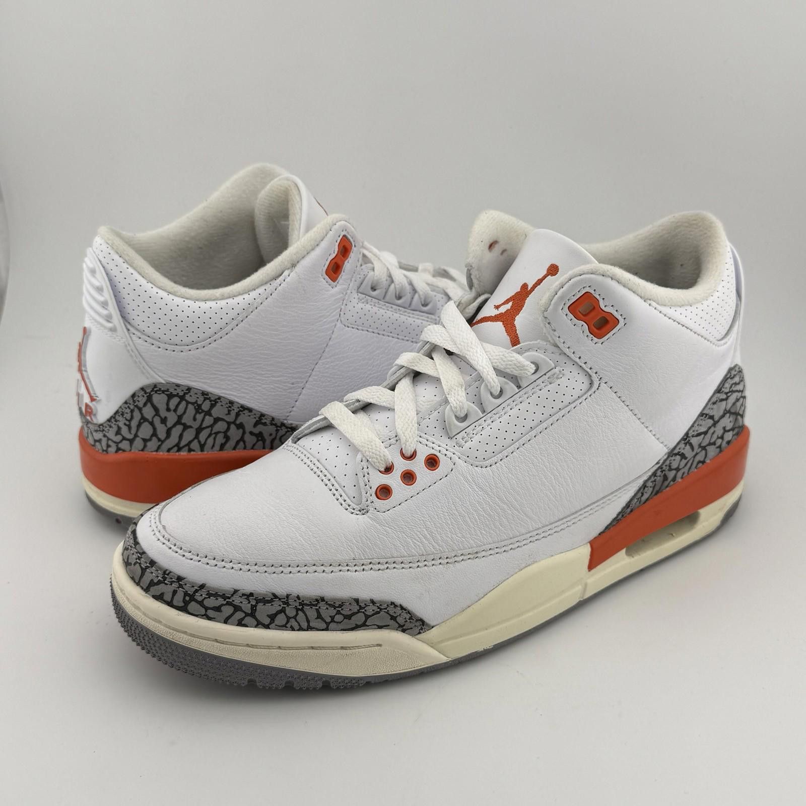 Jordan Brand Jordan 3 Georgia Peach 9.5W Used Size US 9.5 / IT 39.5 - 2 Thumbnail