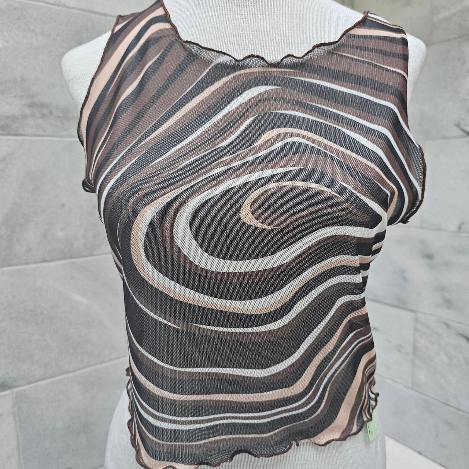 Other Sheer Sleeveless Women's Top Size M / US 6-8 / IT 42-44 - 2 Thumbnail