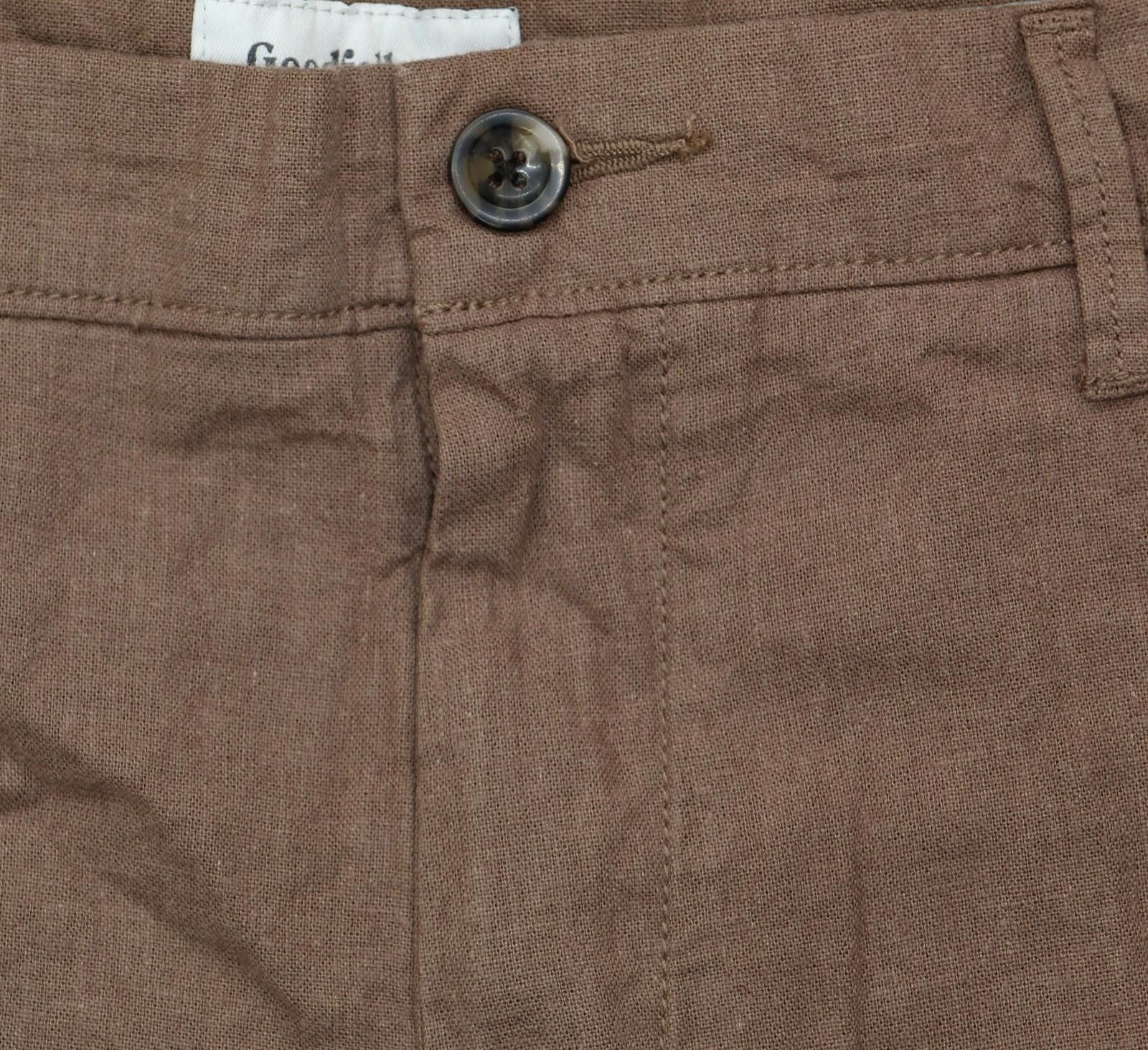 Other Nwt Goodfellow & Co Fit Flat Front Chino Shorts - Brown 42 Size US 42 / EU 58 - 4 Thumbnail
