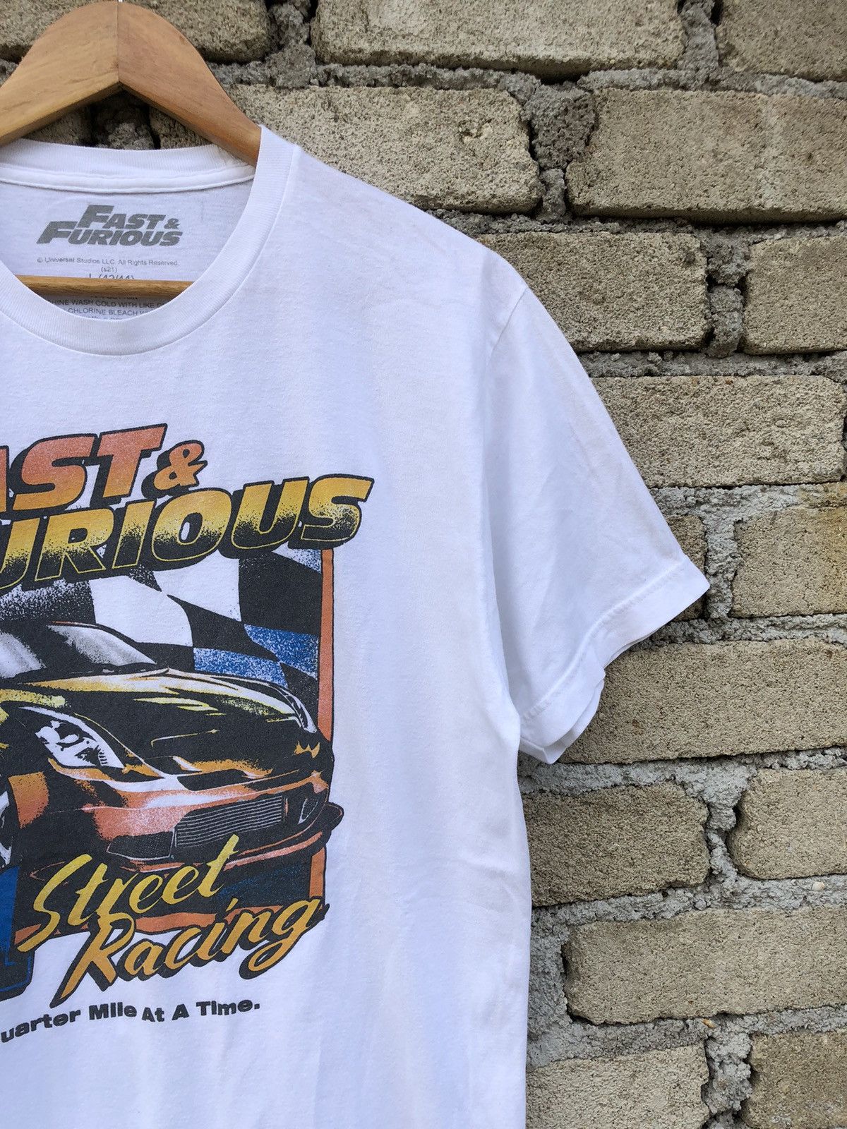 Fashion Victim × Vintage Fast & Furios Street Racing Promo Tee Size US L / EU 52-54 / 3 - 8 Thumbnail