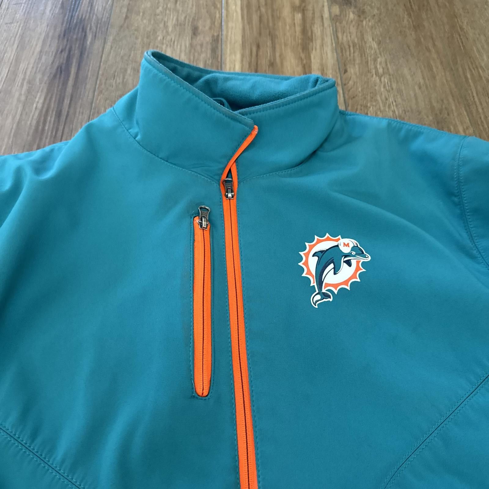 NFL Miami Dolphins Classic Logo NFL Football Jacket Size US XL / EU 56 / 4 - 3 Thumbnail