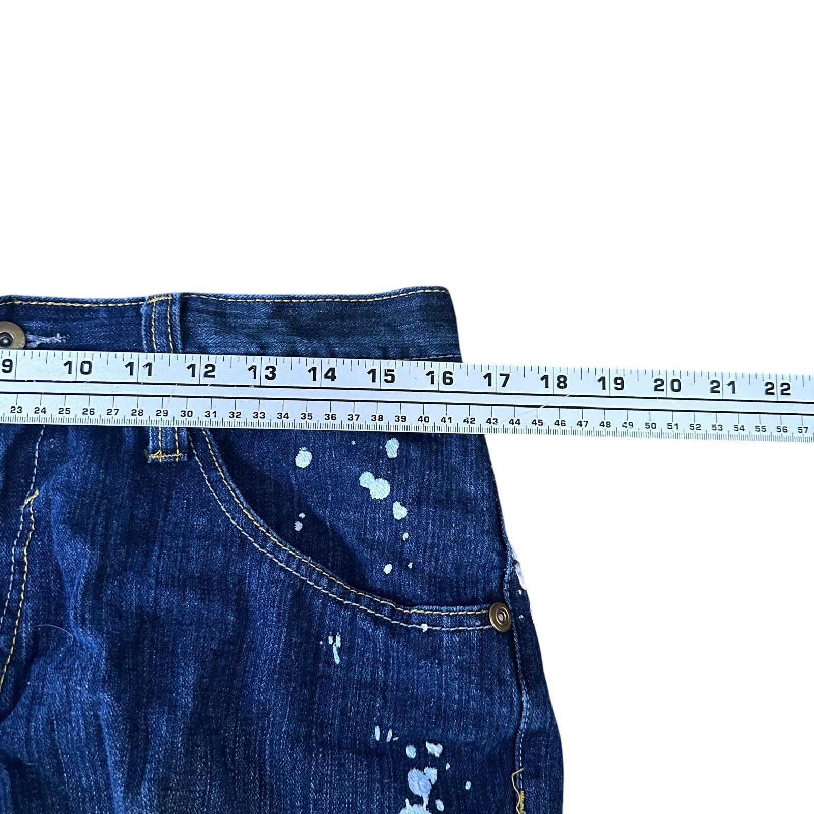 Southpole Vintage Southpole Y2K Baggy Jeans Men’s 34 Blue Loose Paint Size US 34 / EU 50 - 7 Thumbnail