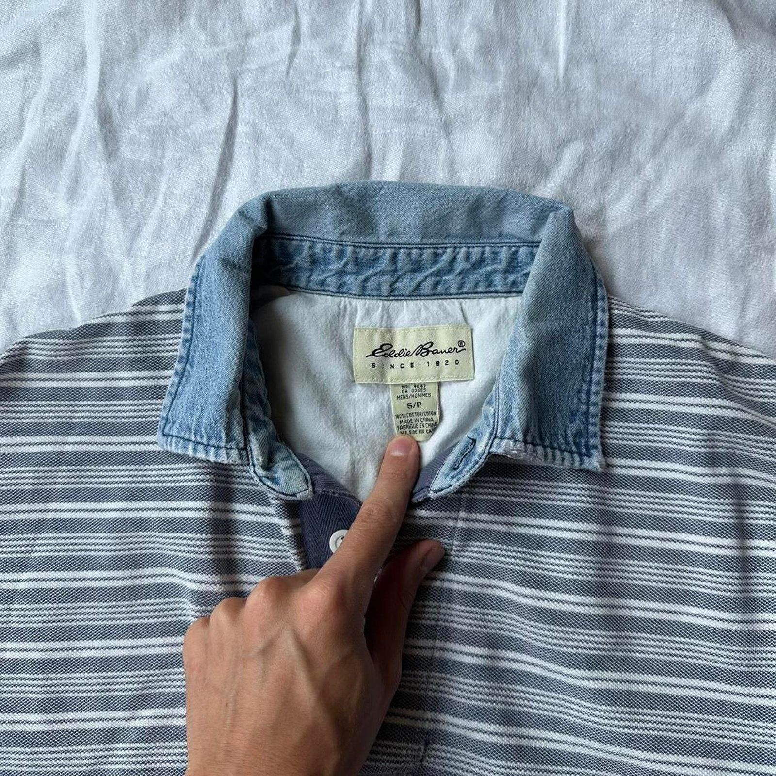 Eddie Bauer × Vintage Perfect vintage 90s 00s faded eddie bauer polo Size US M / EU 48-50 / 2 - 5 Thumbnail