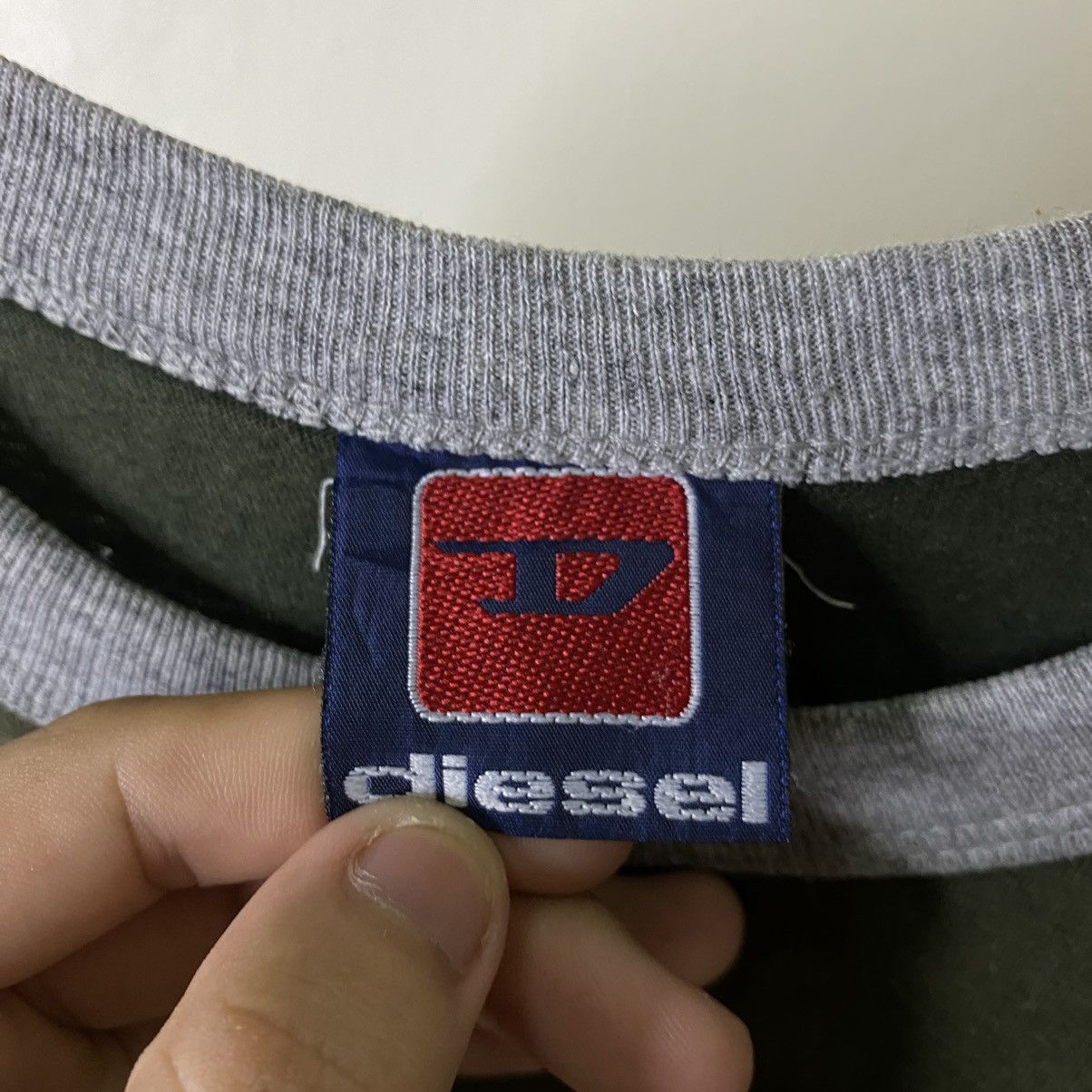 Diesel Vintage 2000s Diesel Subactive Ringer Tee Size US L / EU 52-54 / 3 - 5 Thumbnail