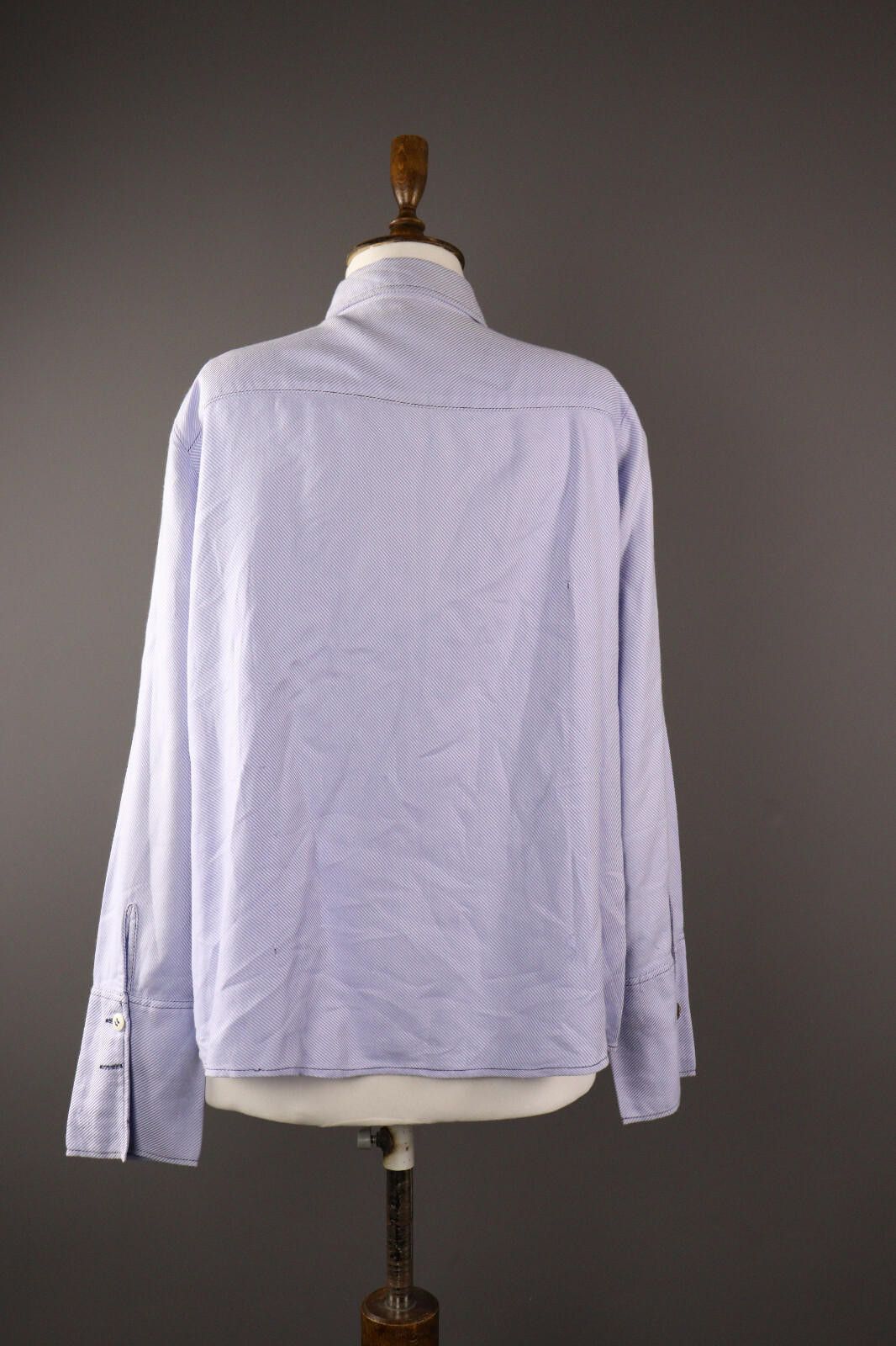 Designer Elisa Cavaletti Basic Loose Blouse Button Shirt Size XXL / 5 Size XXL / US 16-18 / IT 52-54 - 5 Thumbnail